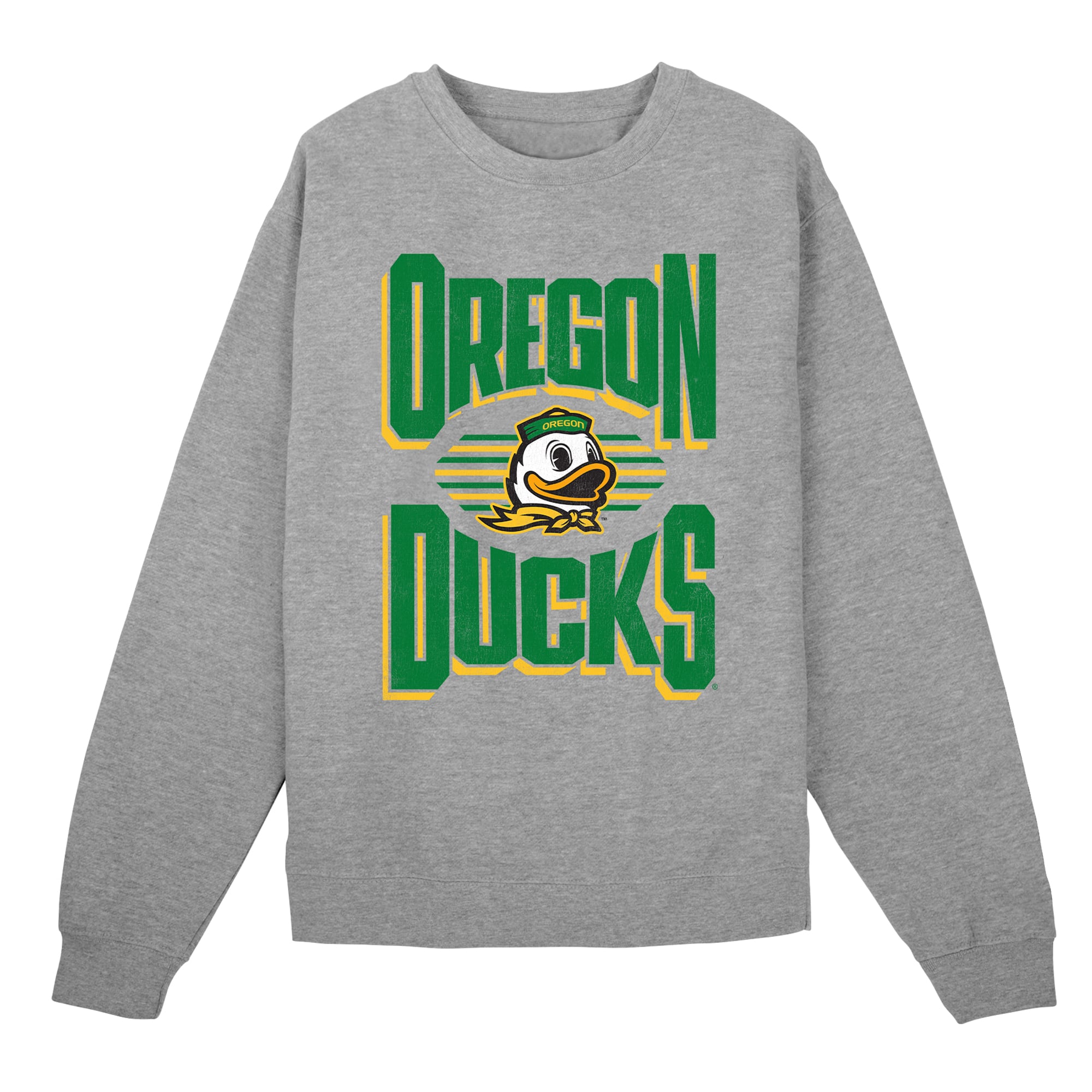 Sweat-shirt gris Jet Stream des canards de l'Oregon pour enfants d'âge préscolaire Outerstuff