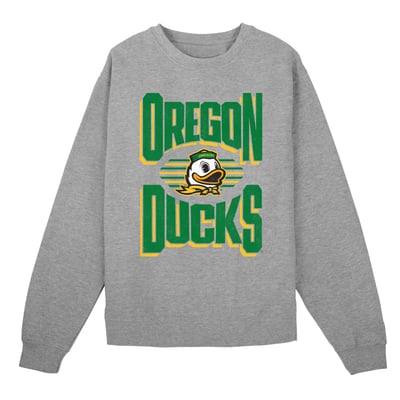 Oregon Ducks Outerstuff Preschool Jet Stream Sweatshirt - Gray