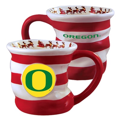 Oregon Ducks The Memory Company 18oz. Holiday Stocking Mug