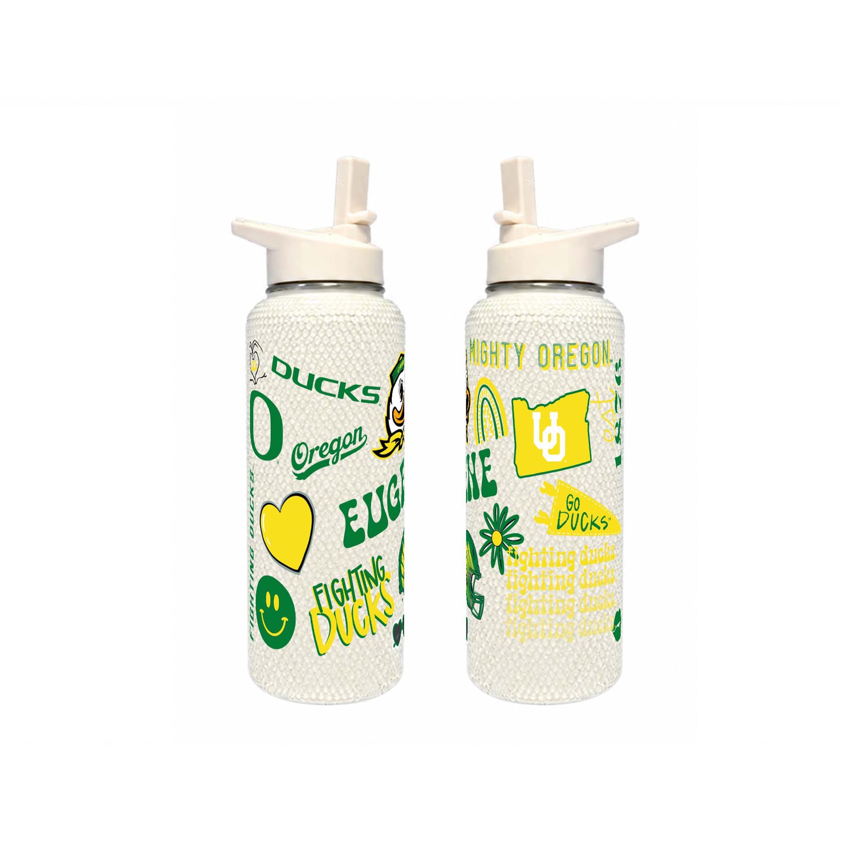 Bouteille Bling Quencher The Memory Company Oregon Ducks 34 oz