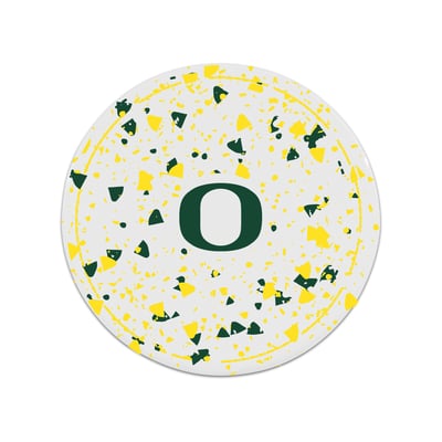 Oregon Ducks The Memory Company Circle Ceramic Coaster Set