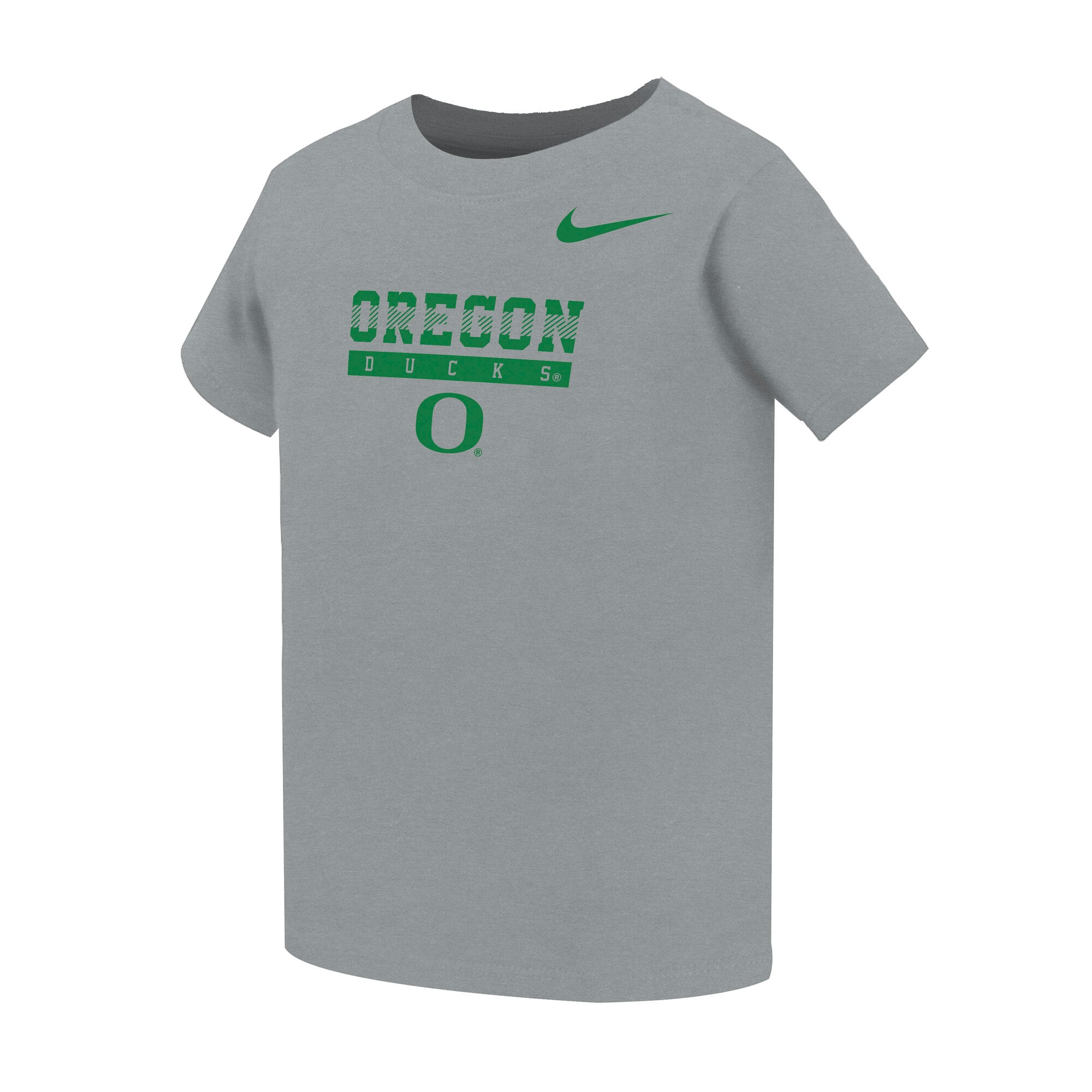 Toddler Nike Gray Oregon Ducks Name Bar Legend Dri-FIT T-Shirt
