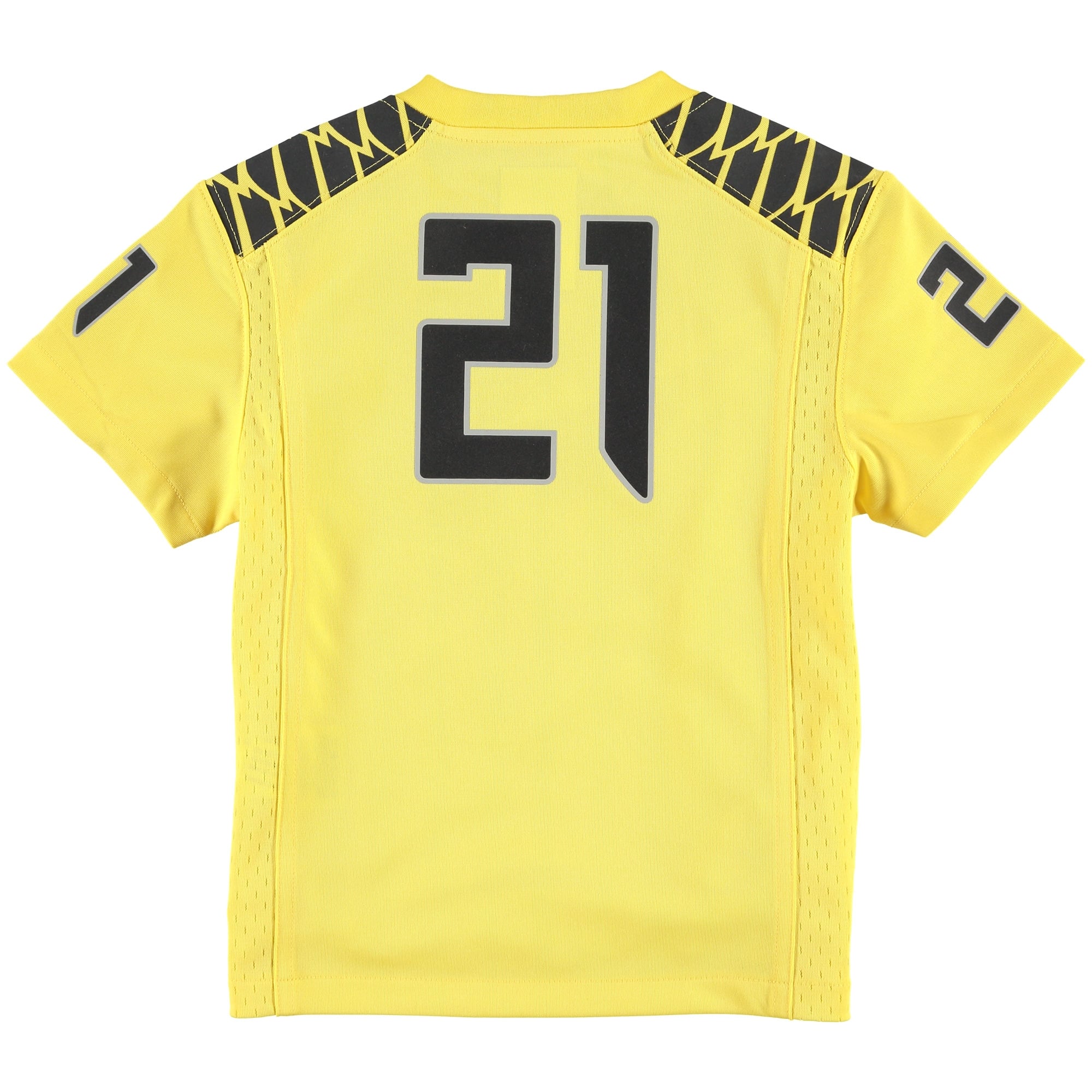 Toddler Nike #21 Yellow Oregon Ducks Replica Football Jersey