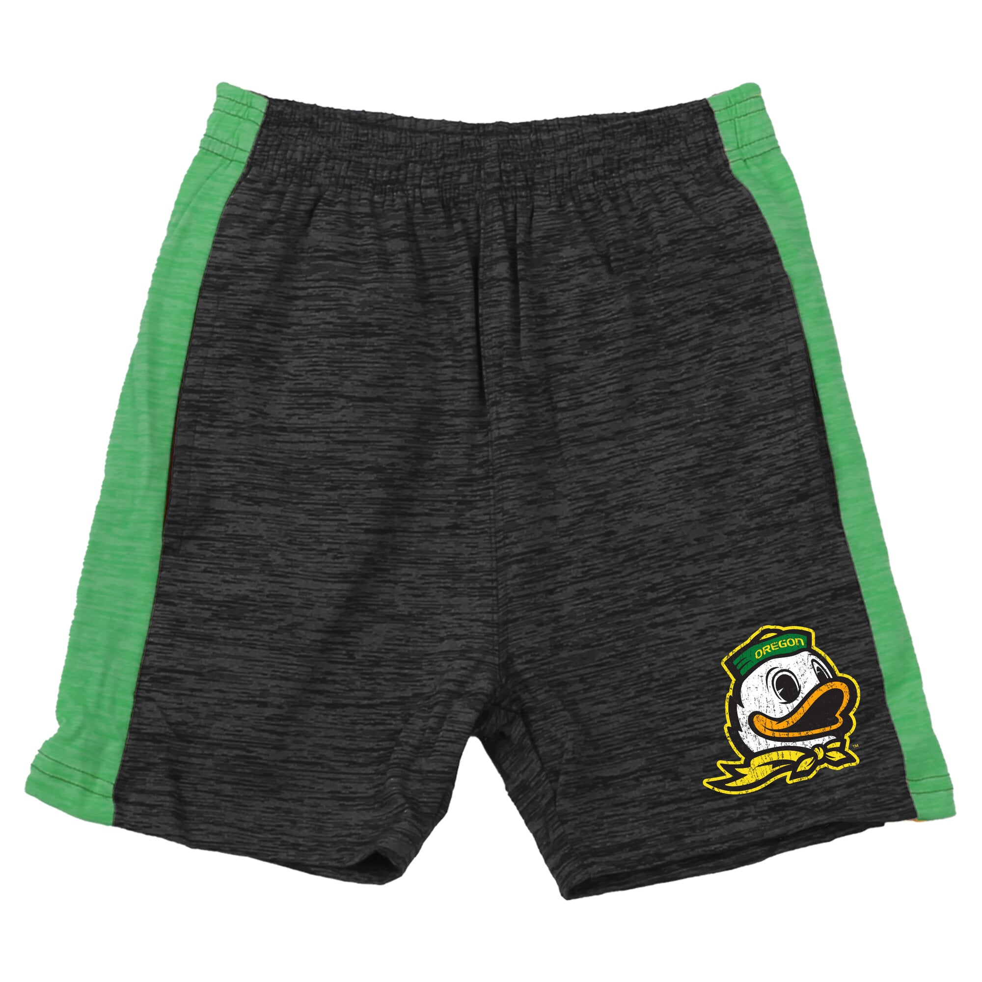 Ensemble t-shirt et short en laine nuageuse verte Oregon Ducks pour tout-petits Wes & Willy