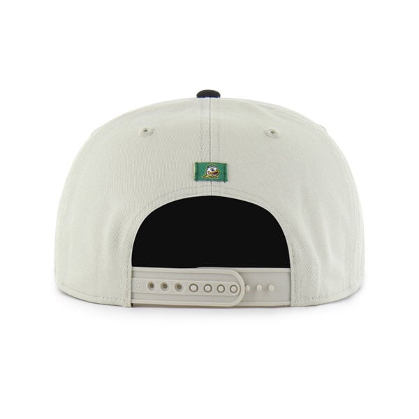 Unisex '47 Gray/Black Oregon Ducks Ovalcrest Captain Snapback Hat
