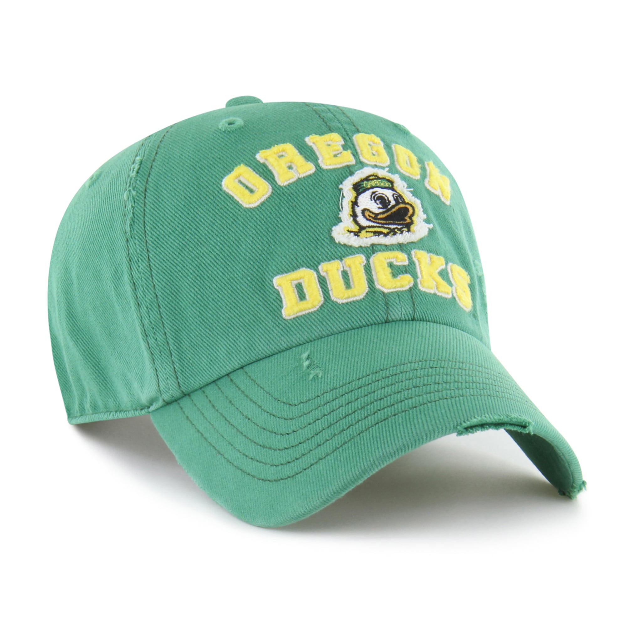 Unisex '47  Green Oregon Ducks Well-Worn Seymore Clean Up Adjustable Hat
