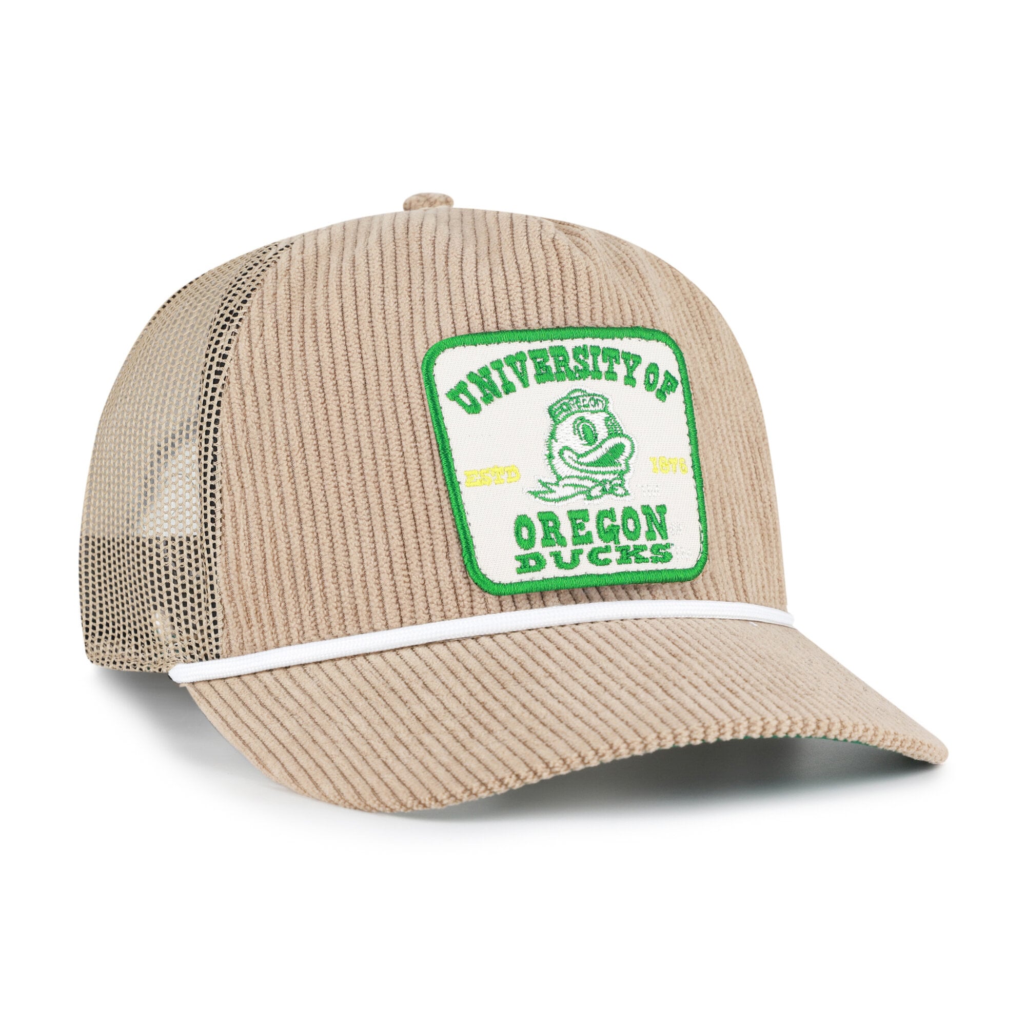 Casquette unisexe '47 Khaki Oregon Ducks Cordlandia Hitch ajustable