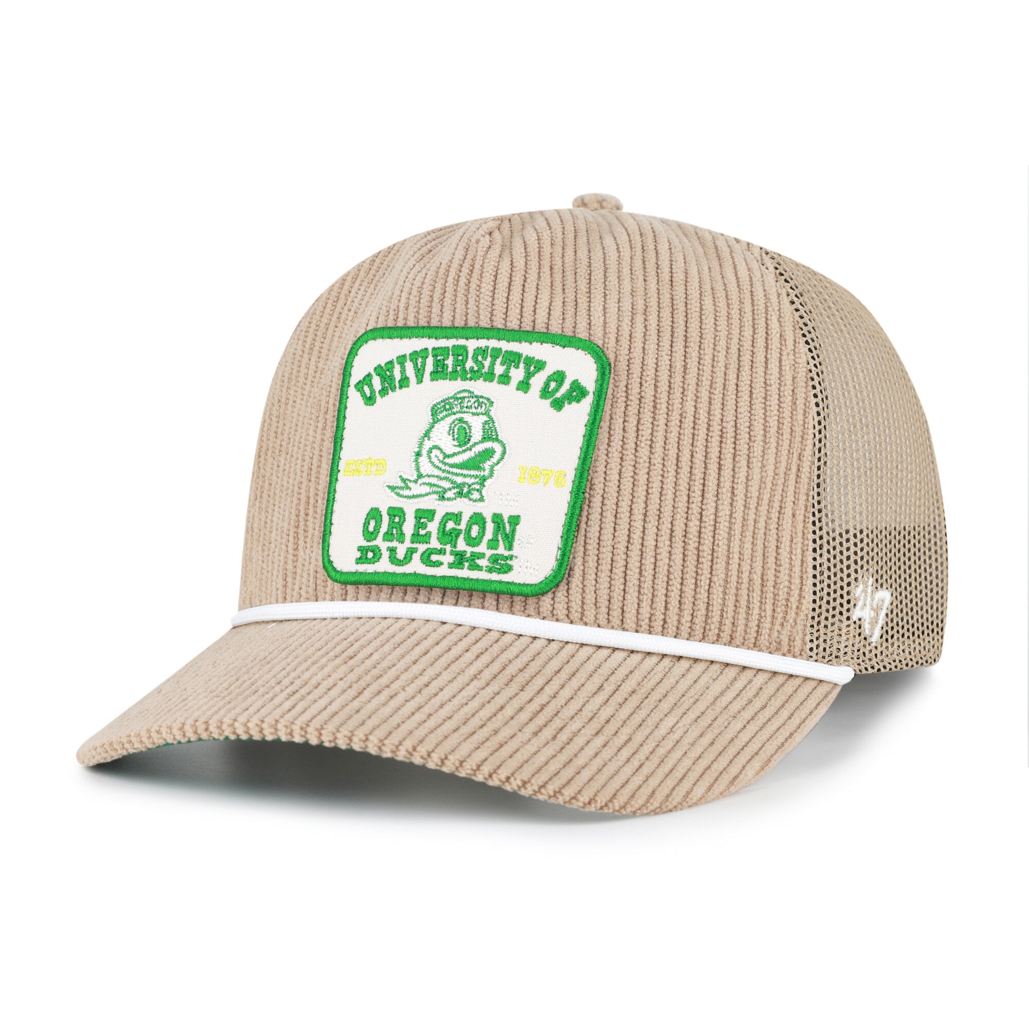 Casquette unisexe '47 Khaki Oregon Ducks Cordlandia Hitch ajustable