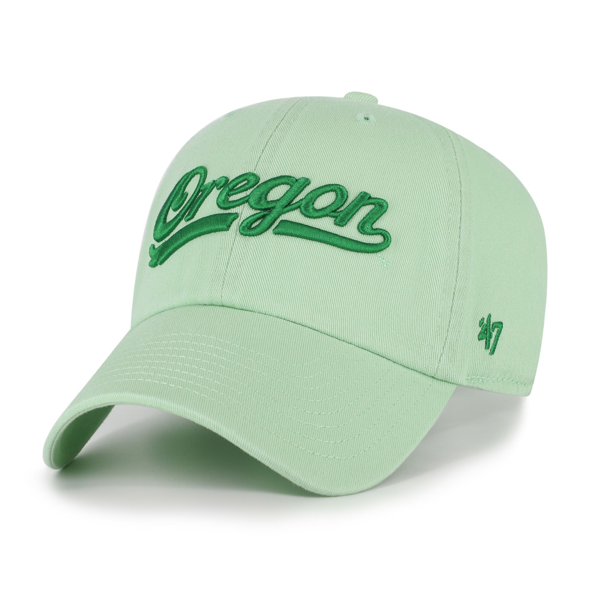 Casquette unisexe '47 Oregon Ducks blanche Clean Up ajustable