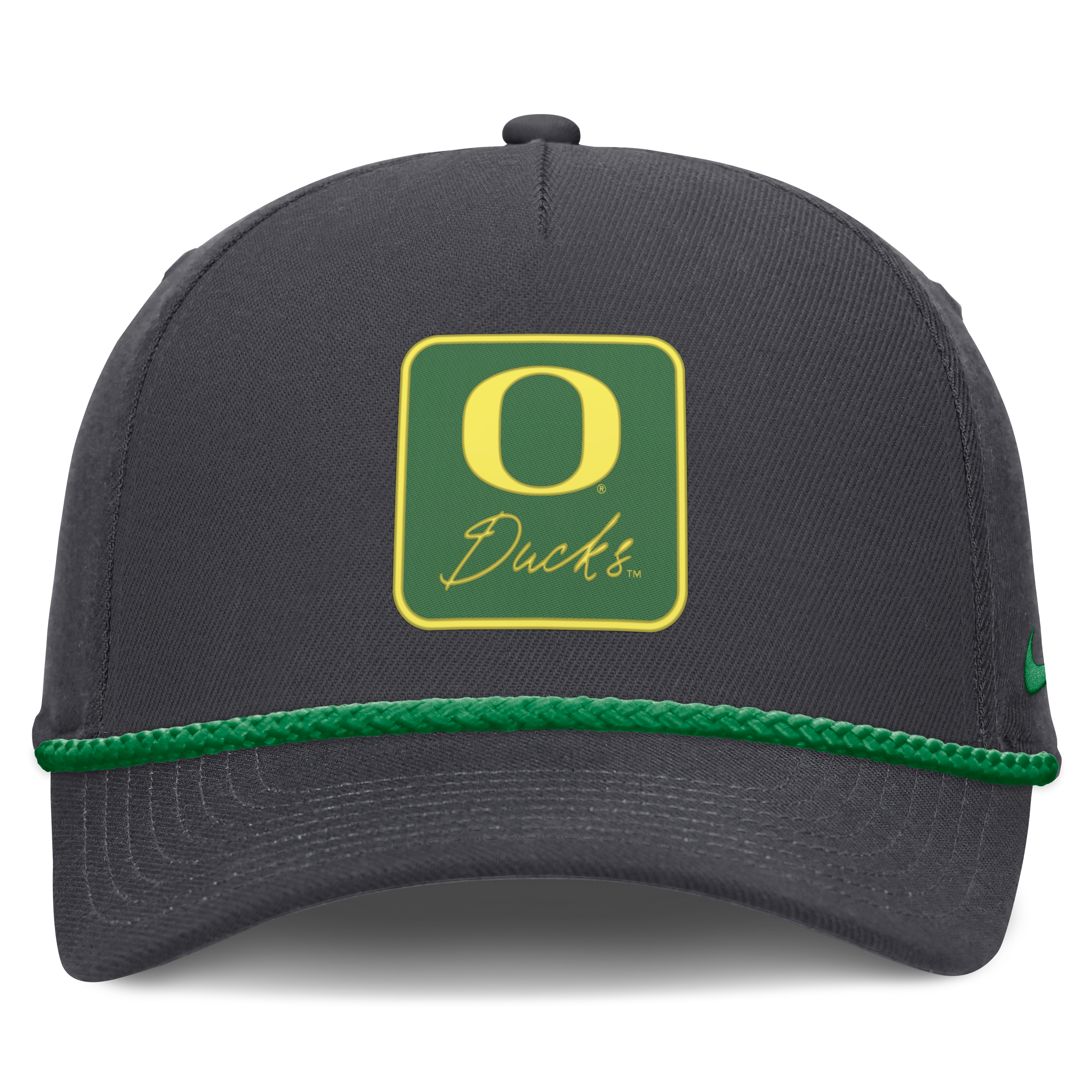 Casquette unisexe Nike anthracite Oregon Ducks à taille ajustable