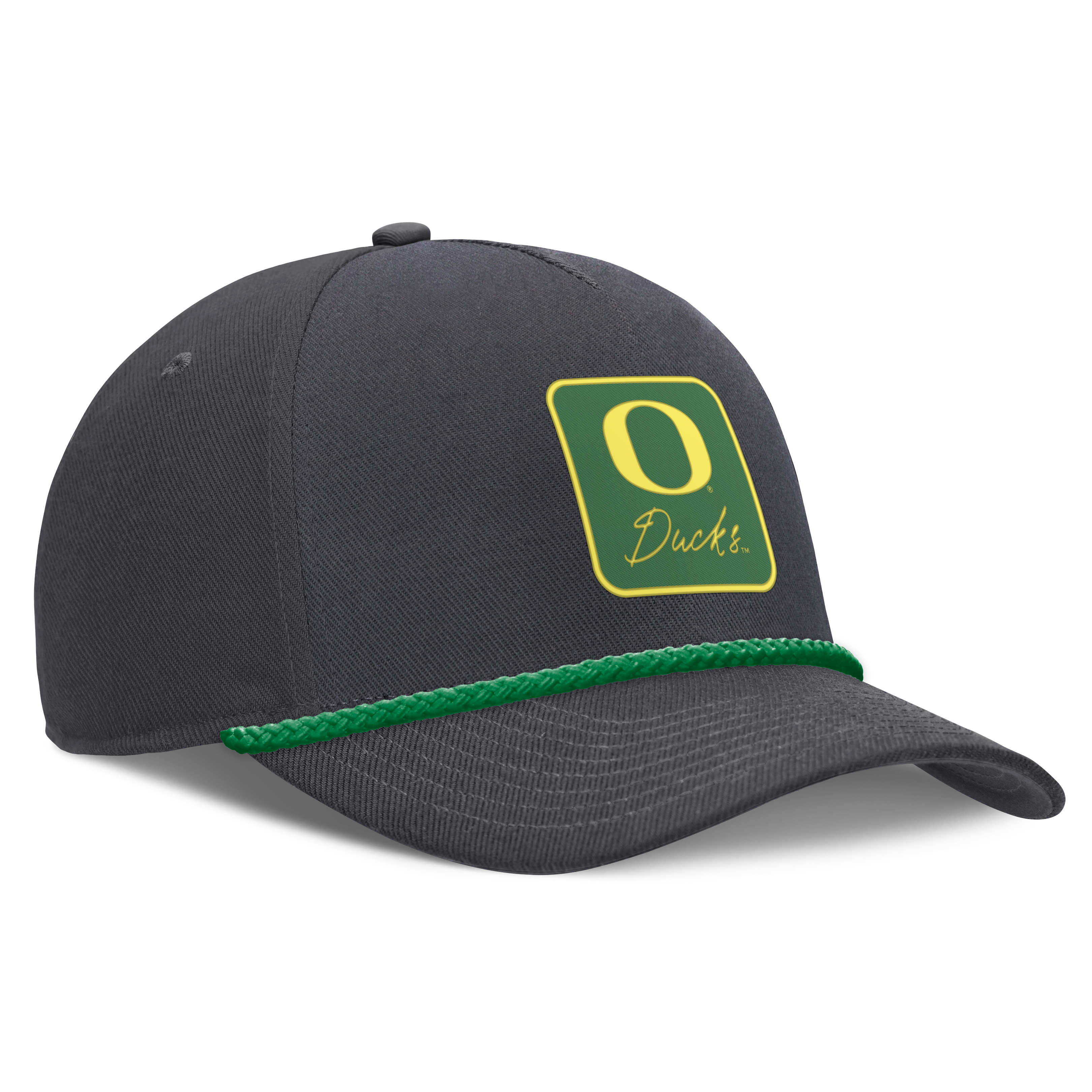 Casquette unisexe Nike anthracite Oregon Ducks à taille ajustable