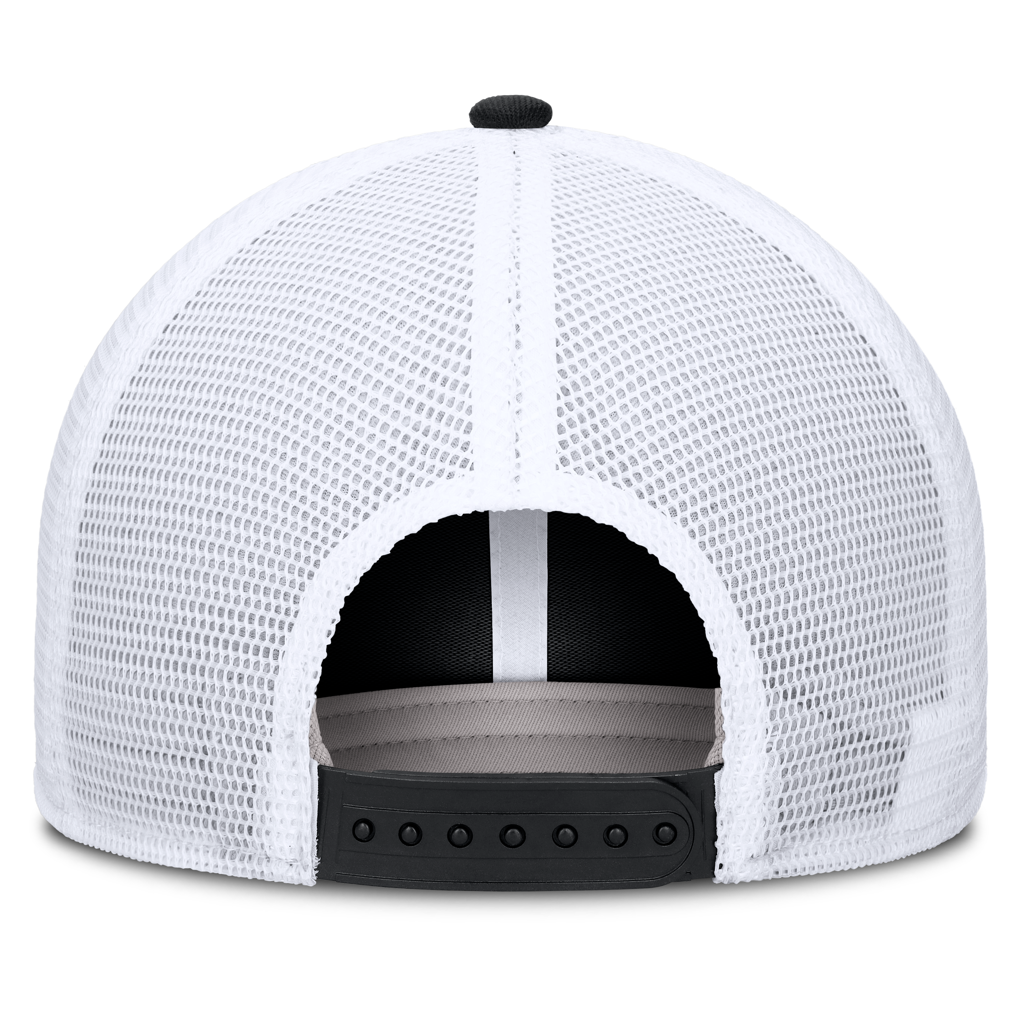 Casquette trucker unisexe Nike Oregon Ducks noire ton sur ton Dri-FIT Rise ajustable