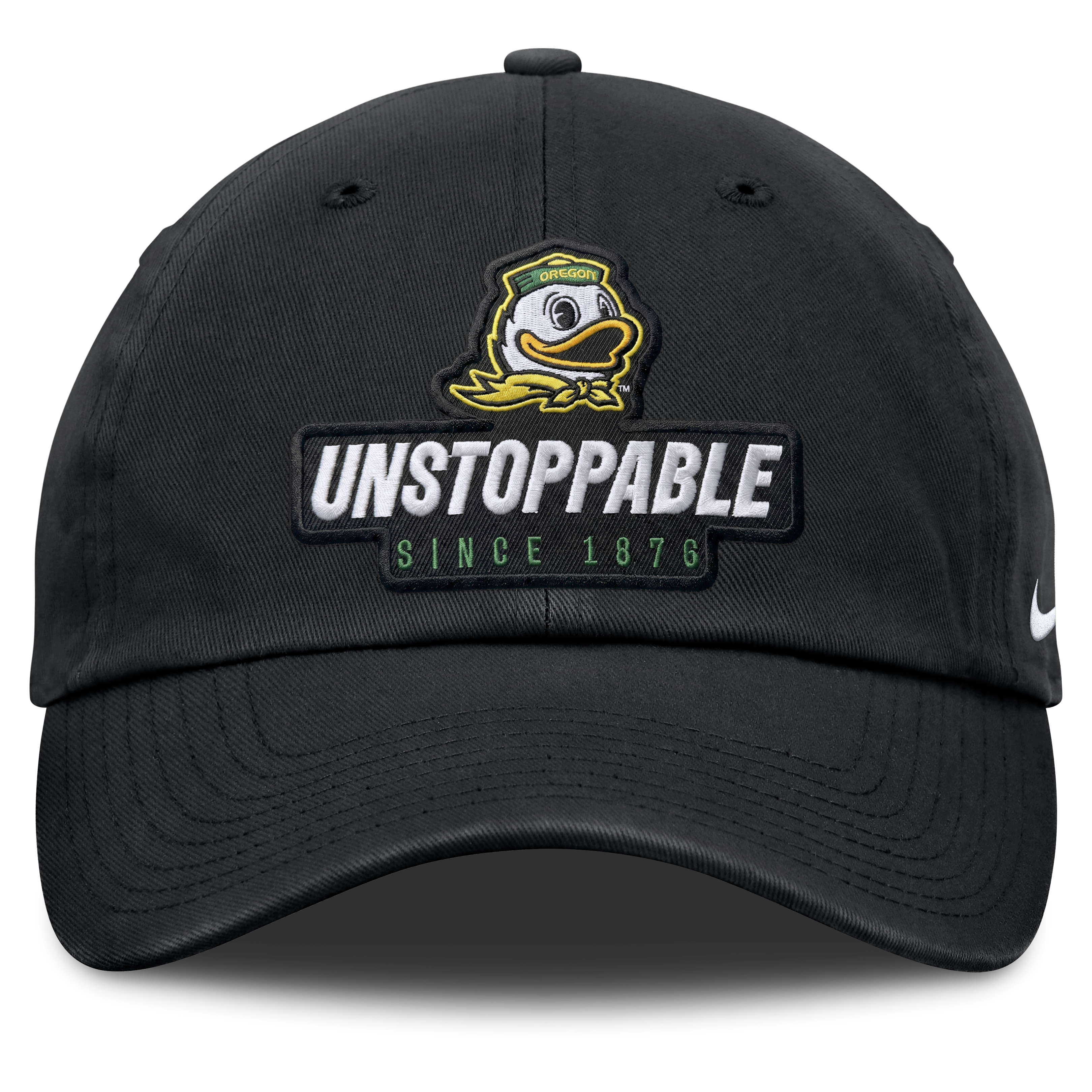 Unisex Nike Black Oregon Ducks Unstoppable Club Adjustable Hat