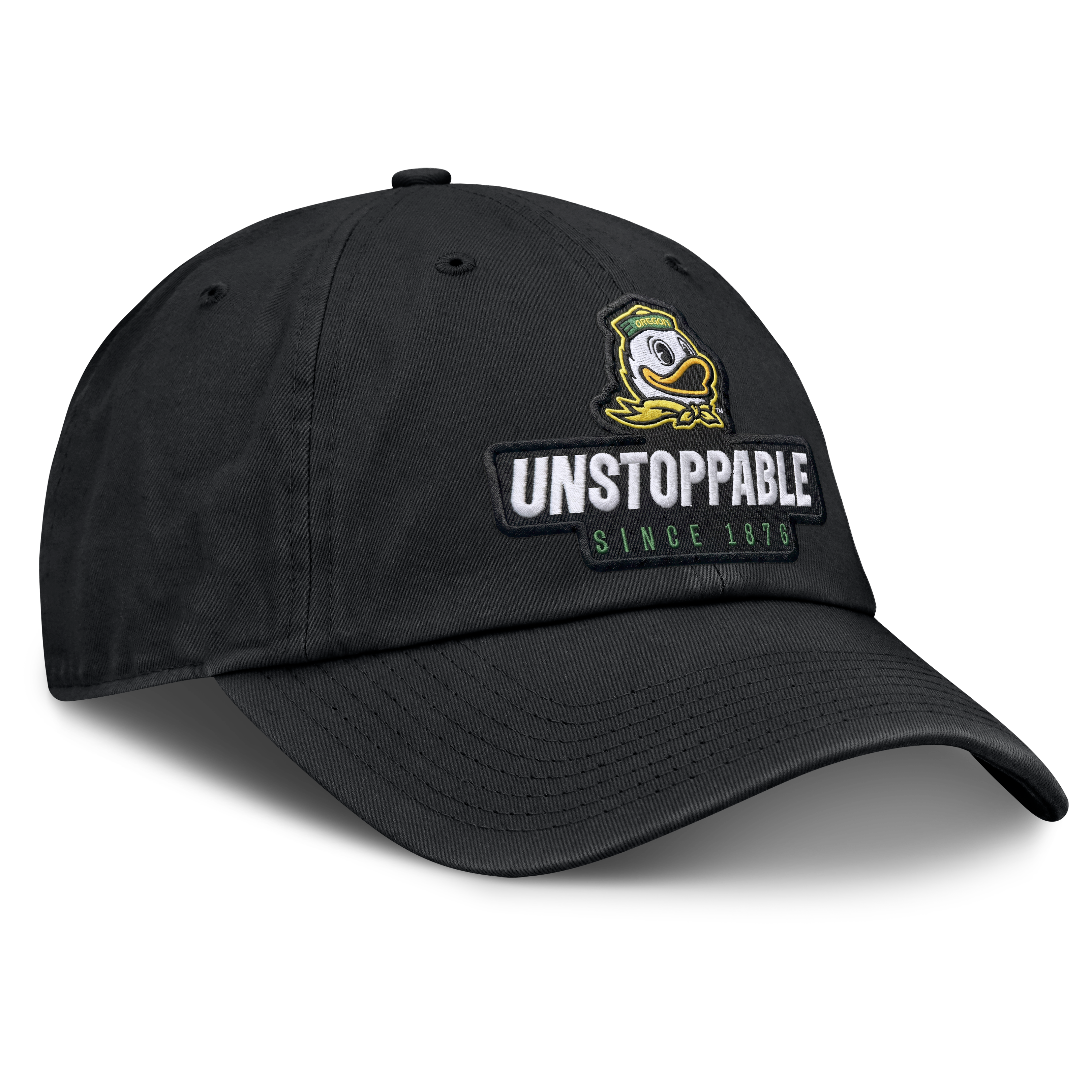 Unisex Nike Black Oregon Ducks Unstoppable Club Adjustable Hat