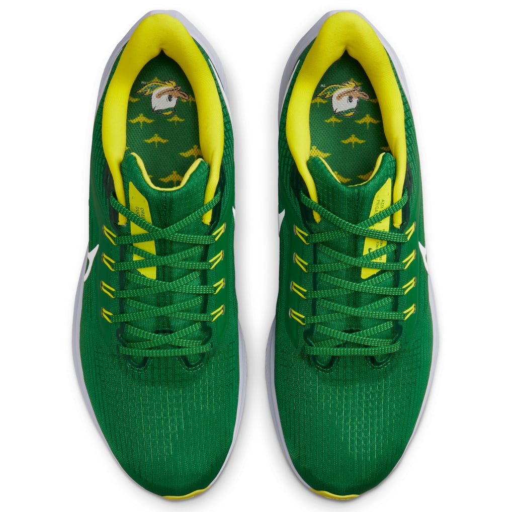 Nike Zoom Pegasus 39 in Apple Green and yellow Oregon Ducks sz14 Unisex Nike Green Oregon Ducks Zoom Pegasus 39 Running Shoe main image 2