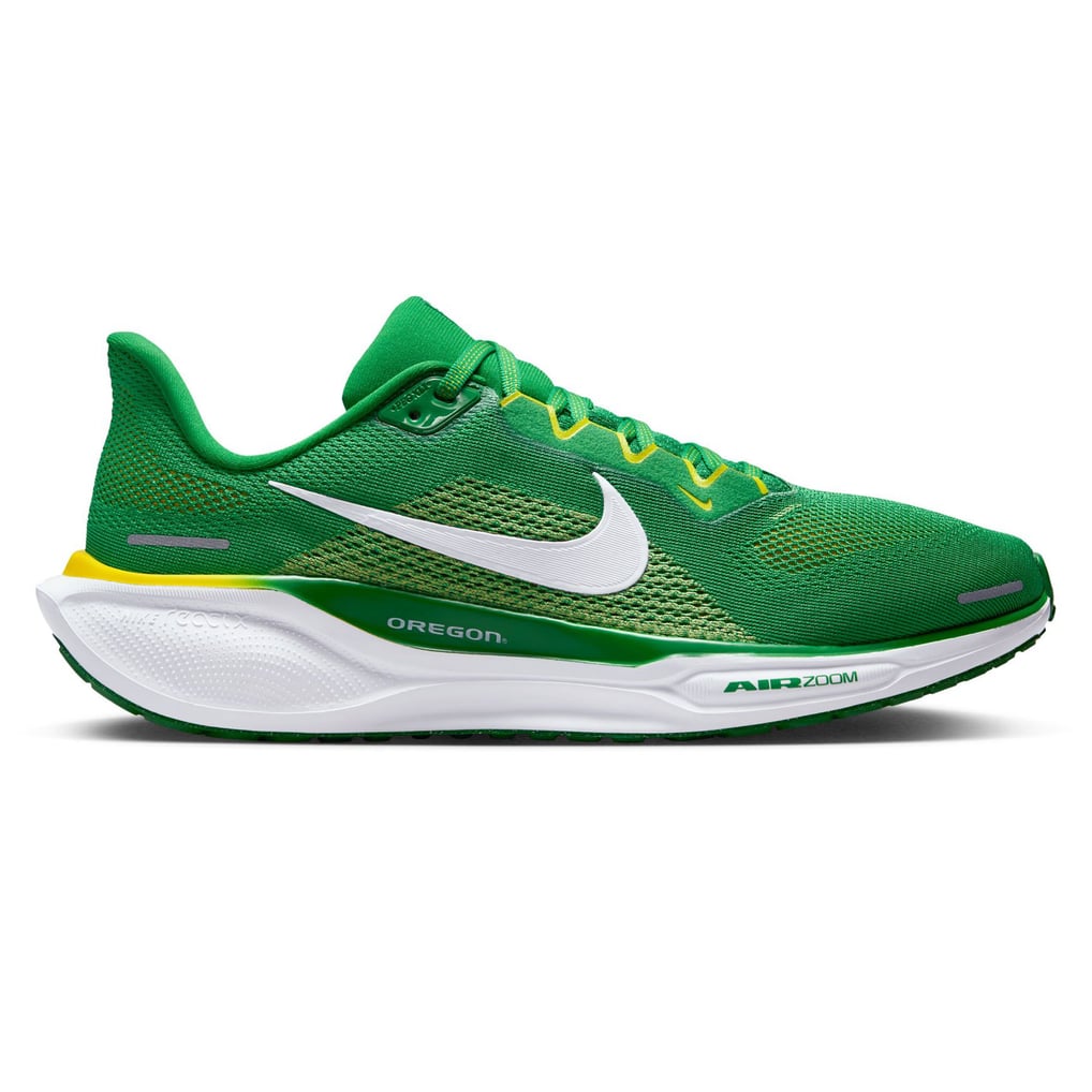Unisex Nike Green Oregon Ducks Zoom Pegasus 41 Running Shoes display picture 2