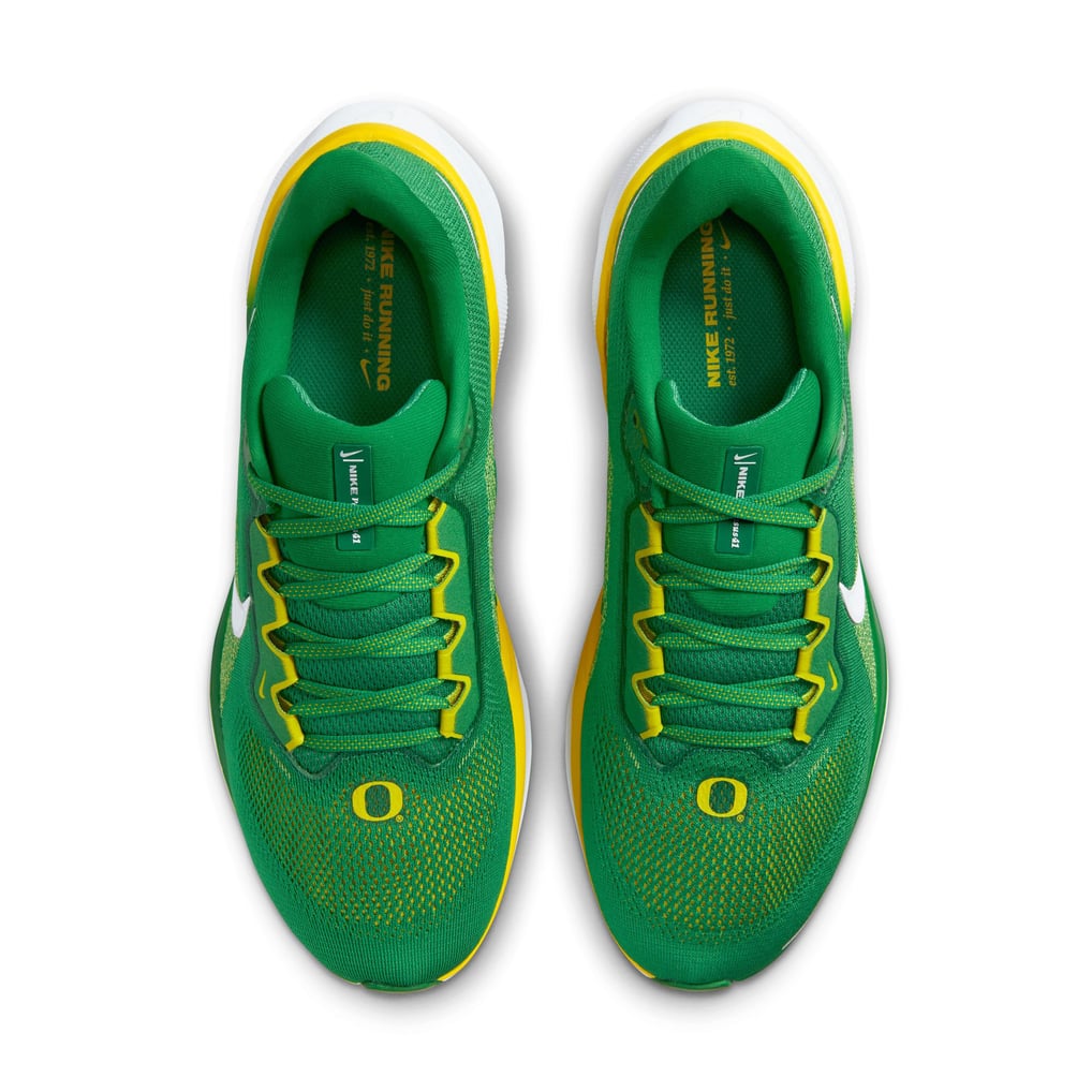 Unisex Nike Green Oregon Ducks Zoom Pegasus 41 Running Shoes display picture 3