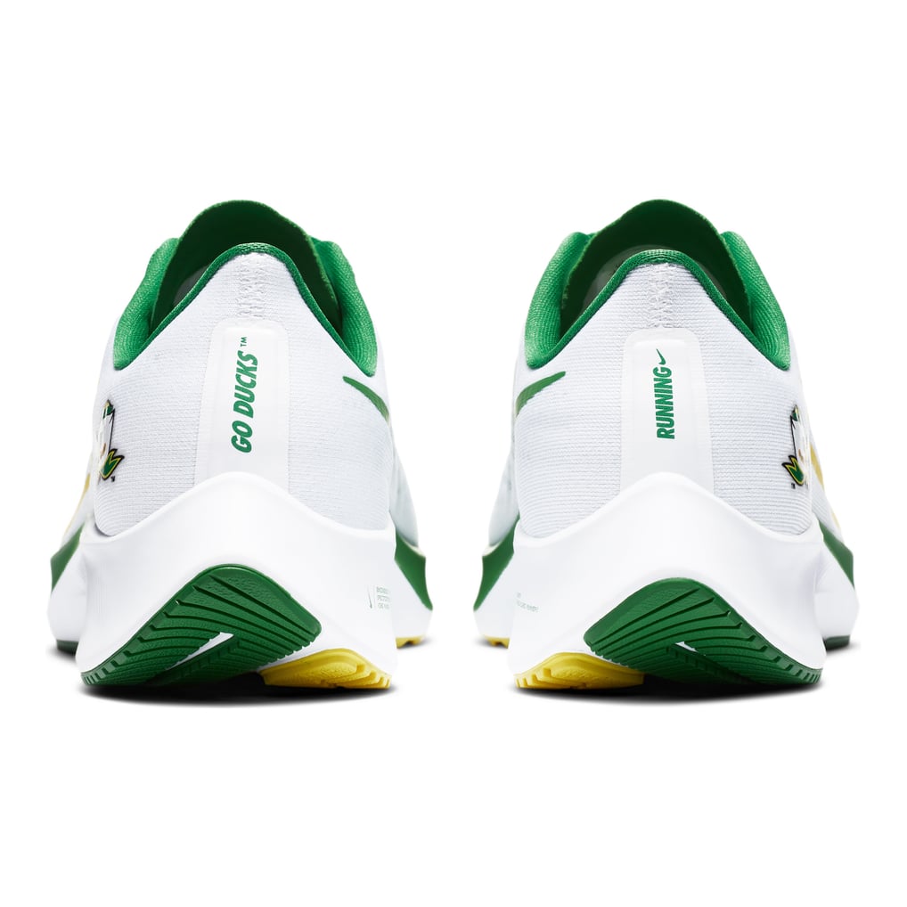 Unisex Nike White Oregon Ducks Pegasus 37 Running Shoes display picture 3