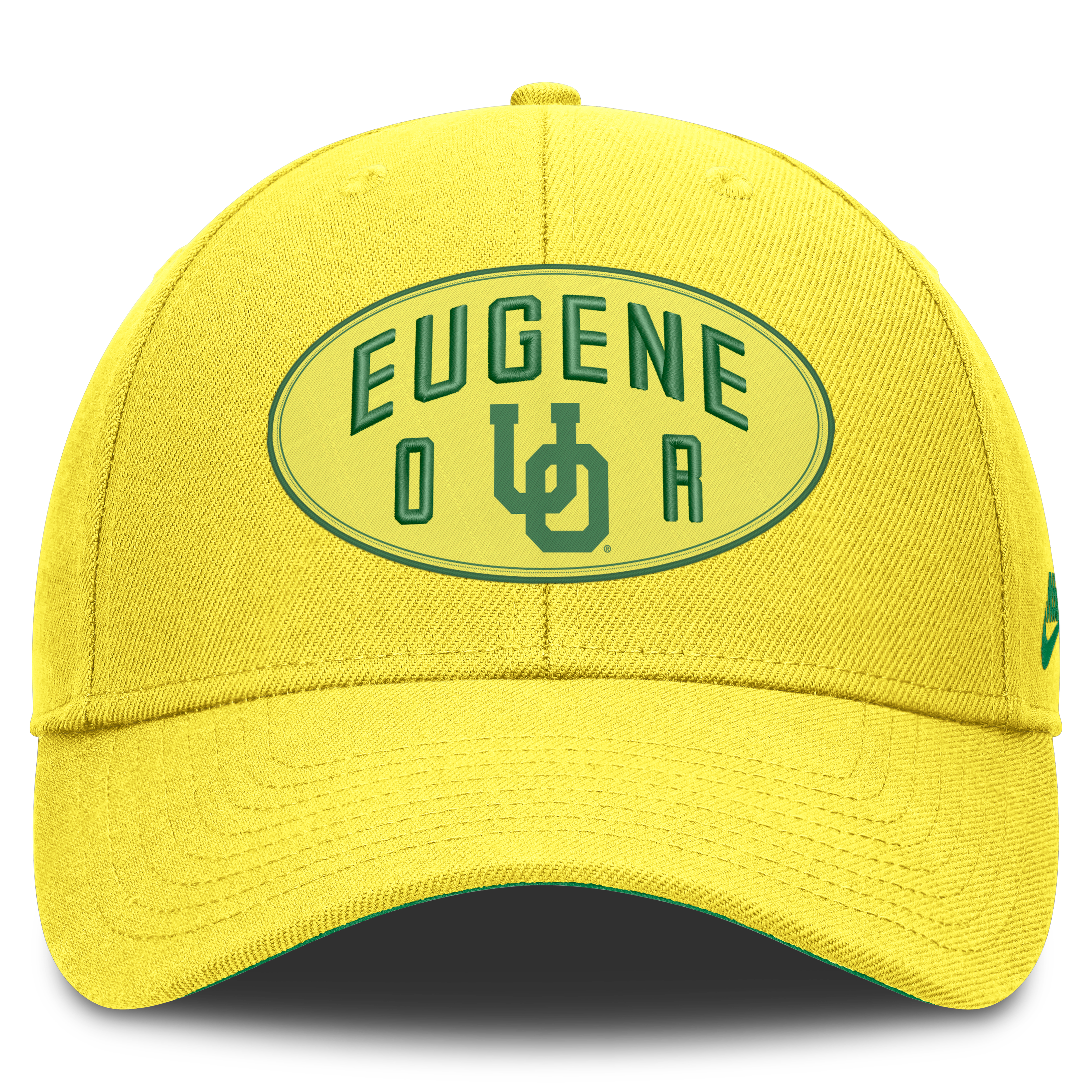 Casquette unisexe Nike jaune Oregon Ducks Legacy Letter & Location Rise ajustable