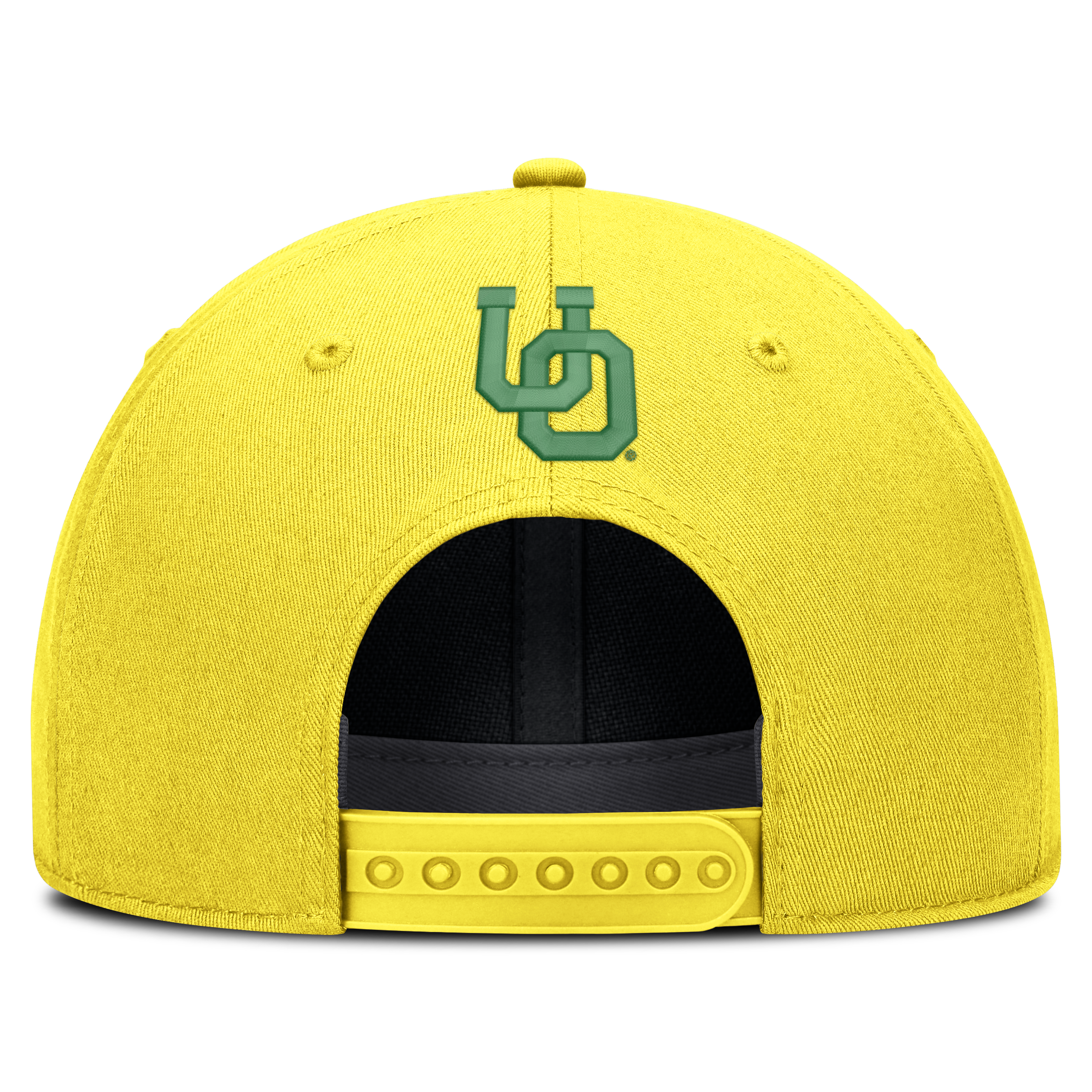 Casquette unisexe Nike jaune Oregon Ducks Legacy Letter & Location Rise ajustable