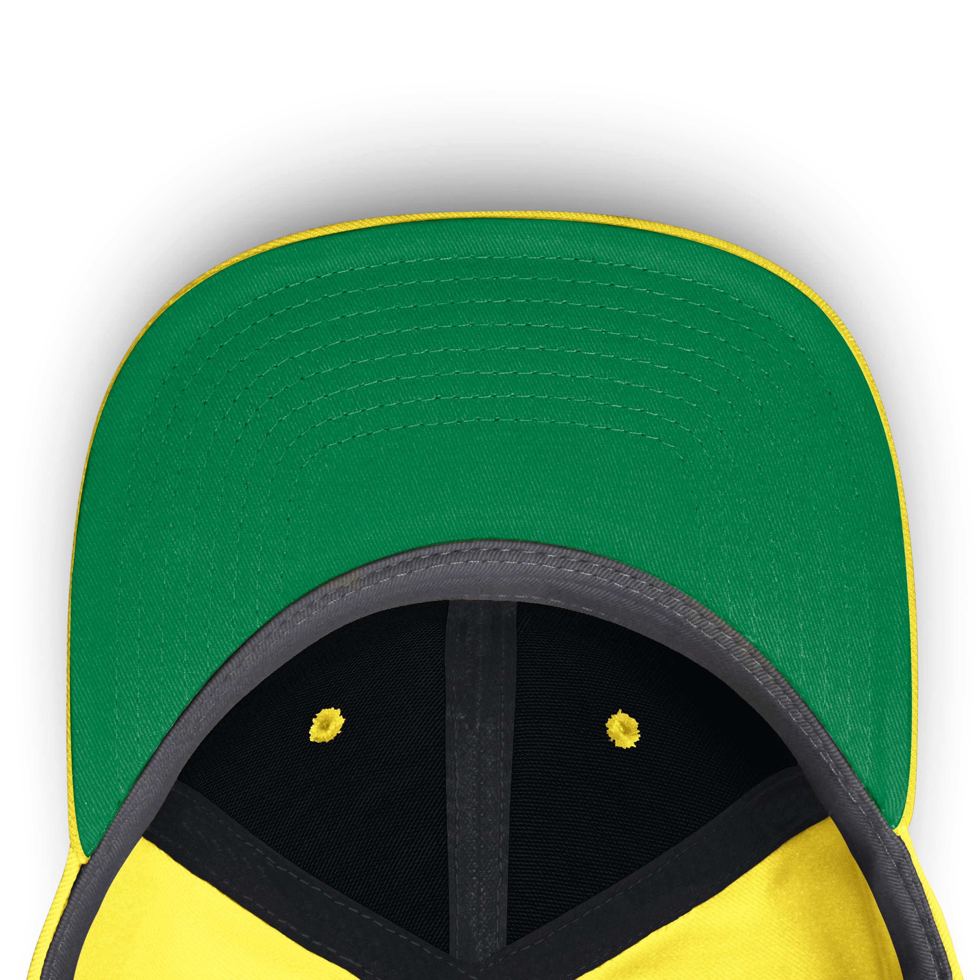 Casquette unisexe Nike jaune Oregon Ducks Legacy Letter & Location Rise ajustable