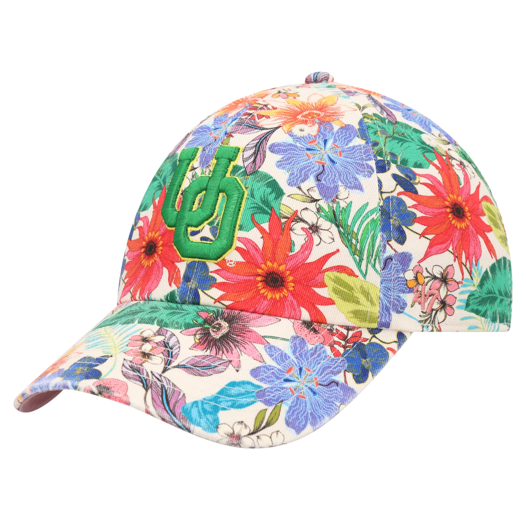 Oregon Ducks - 47 Sharon Clean Up Floral Adjustable Women\'s Logo Hat/Cap (NWT) Men main image 3