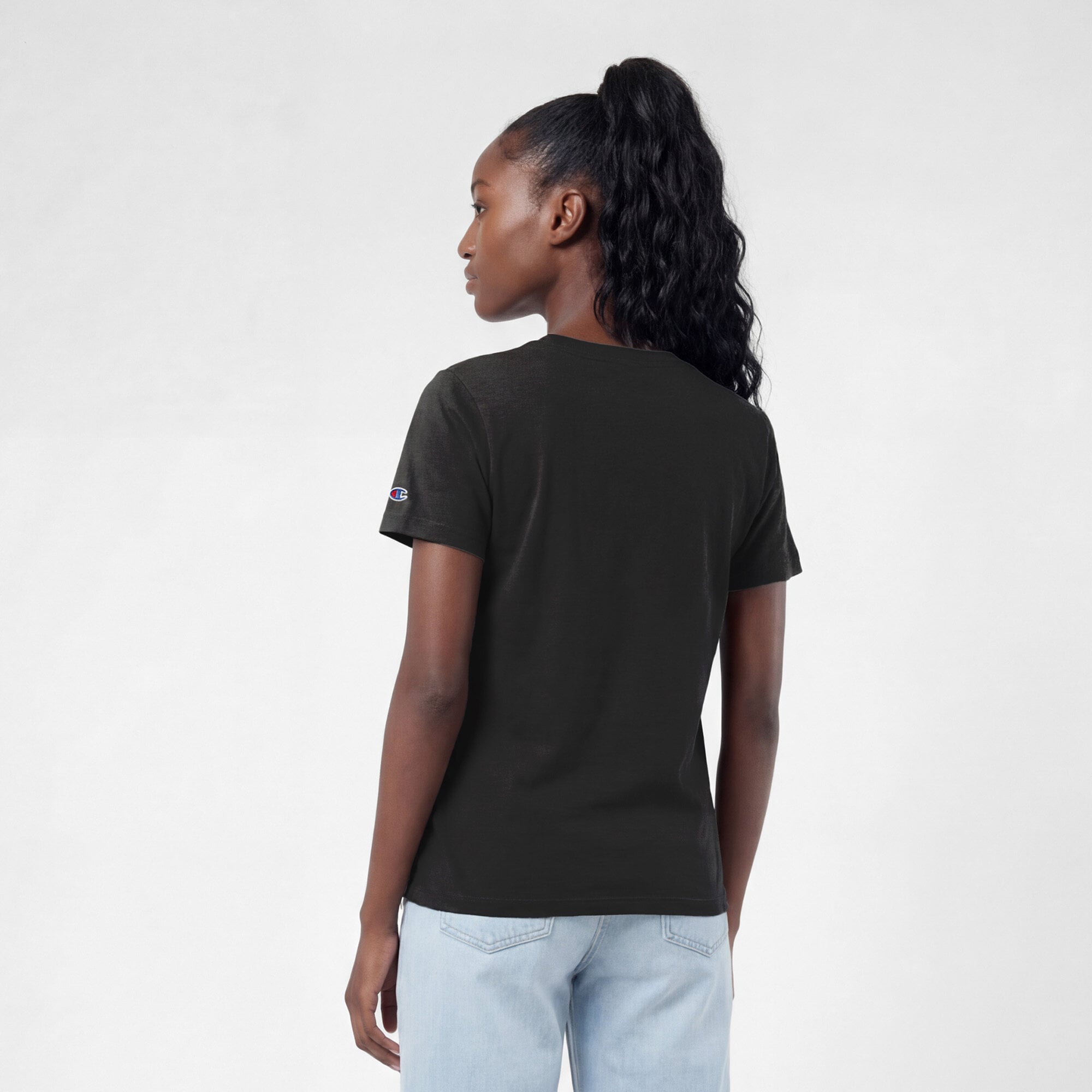 Women's Champion Black Oregon Ducks Lifestyle T-Shirt