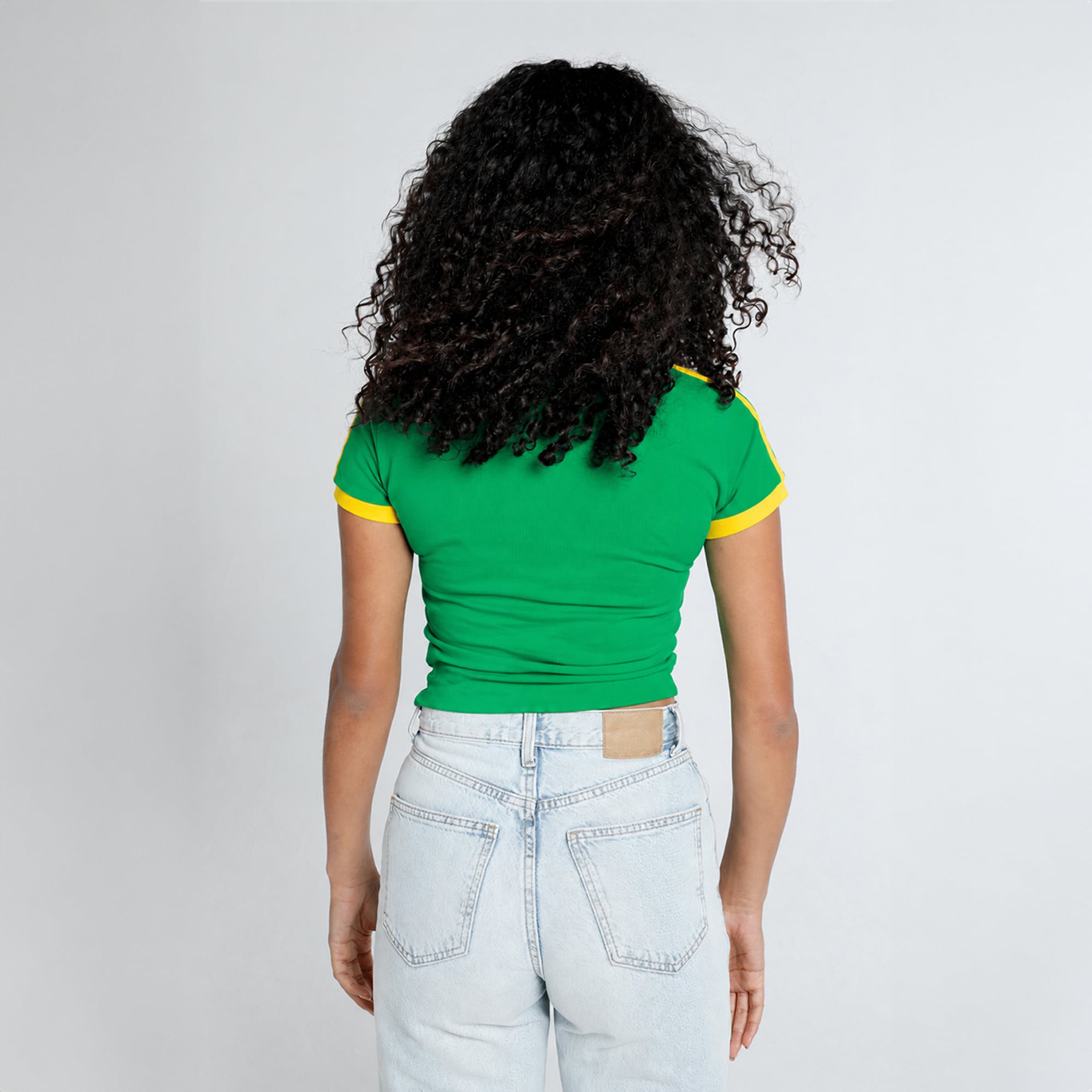 T-shirt bébé gardien de but vert Oregon Ducks la marque Hype and Vice pour femmes