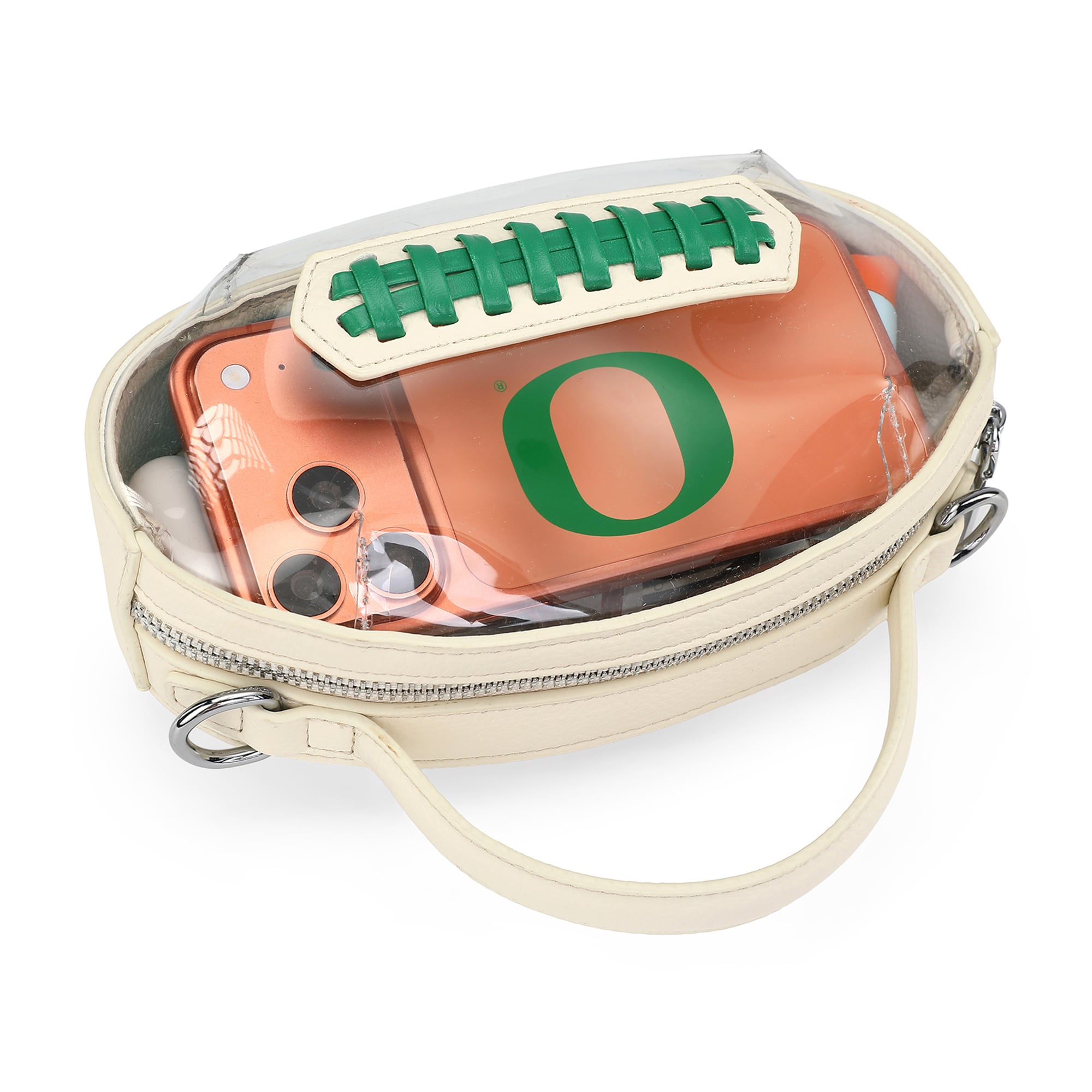 Sac bandoulière transparent Montana West pour femme, motif canards de l'Oregon.