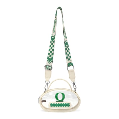 Sac bandoulière transparent pour femme Oregon Ducks Montana West - Sans couleur