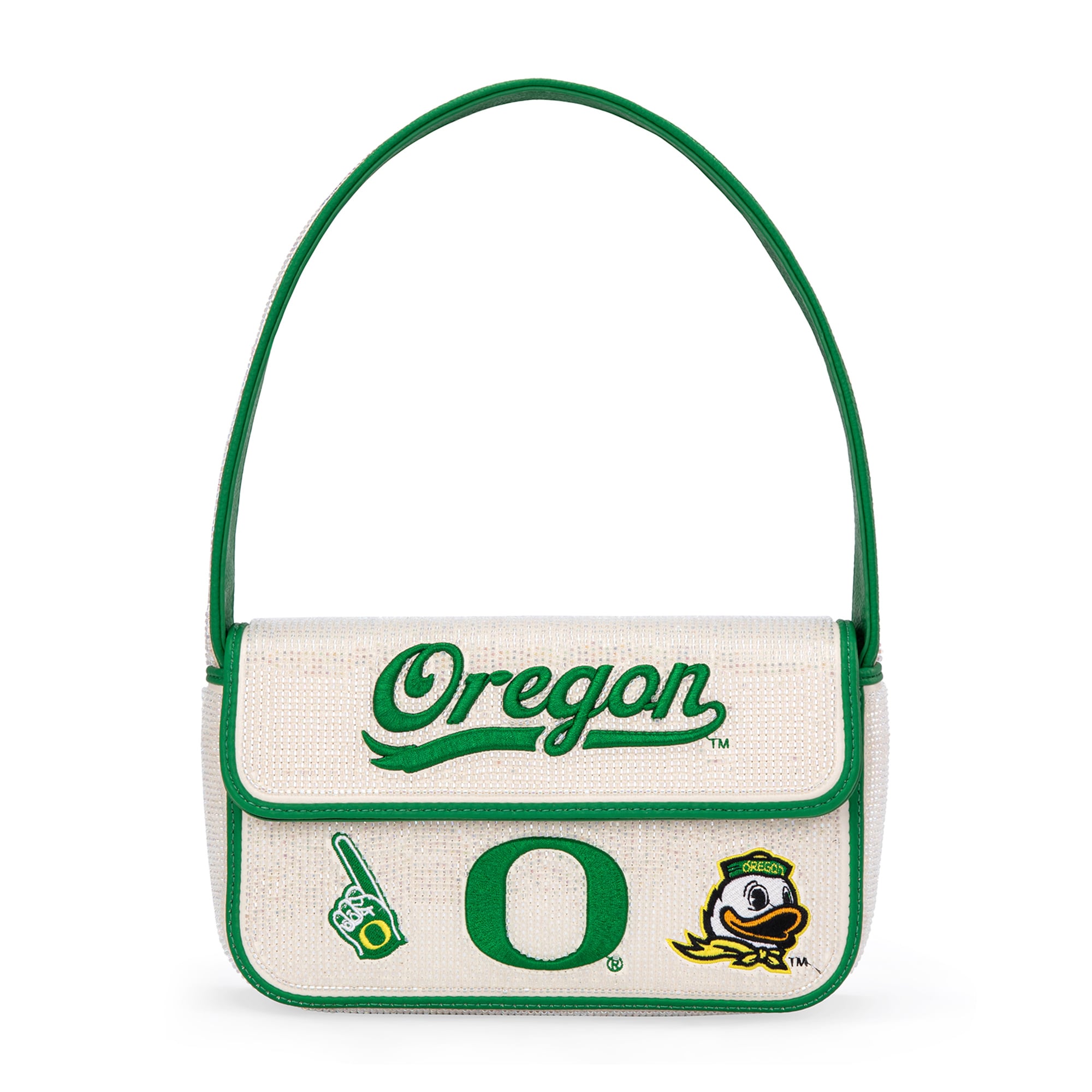 Sac à bandoulière à perles Montana West Oregon Ducks pour femme