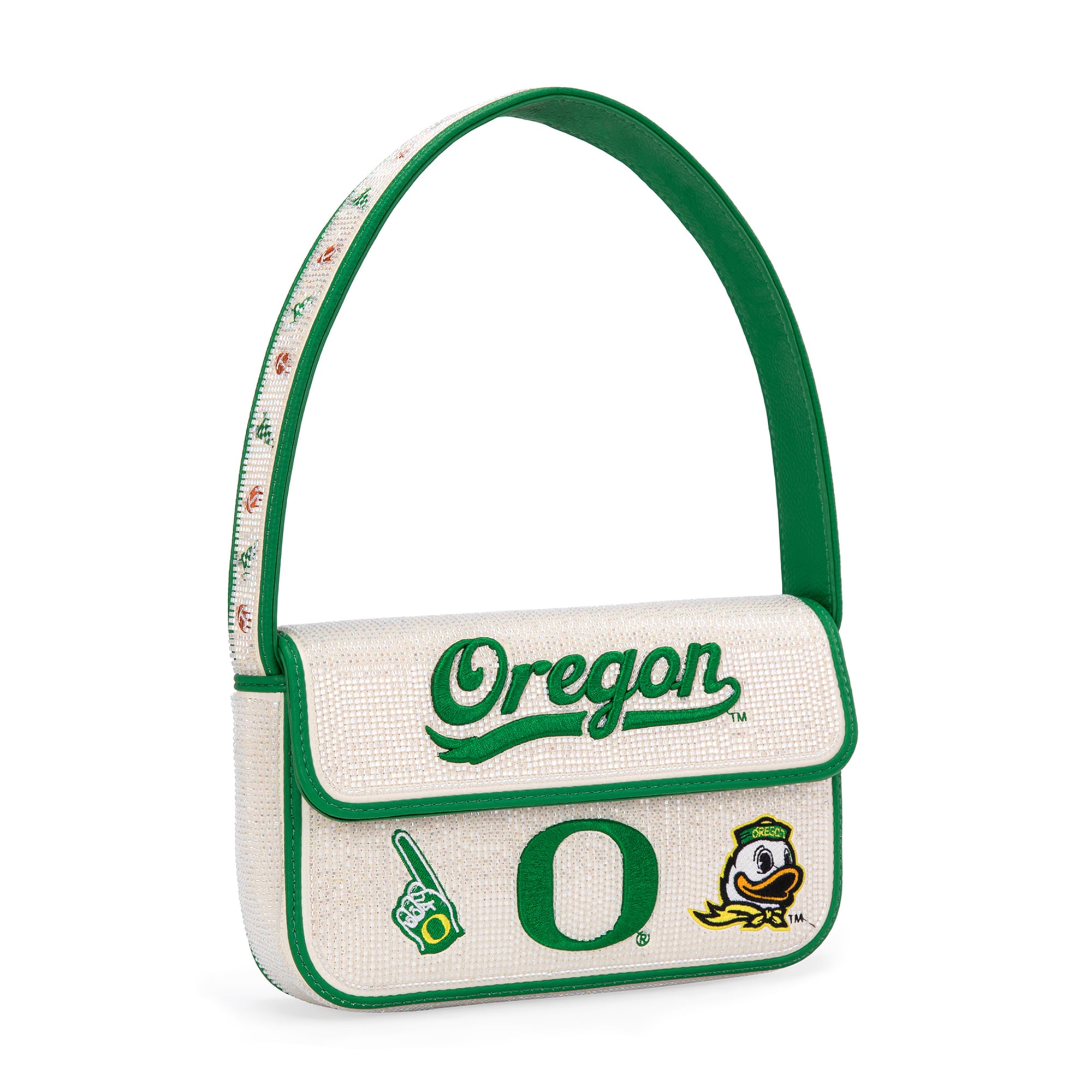 Sac à bandoulière à perles Montana West Oregon Ducks pour femme