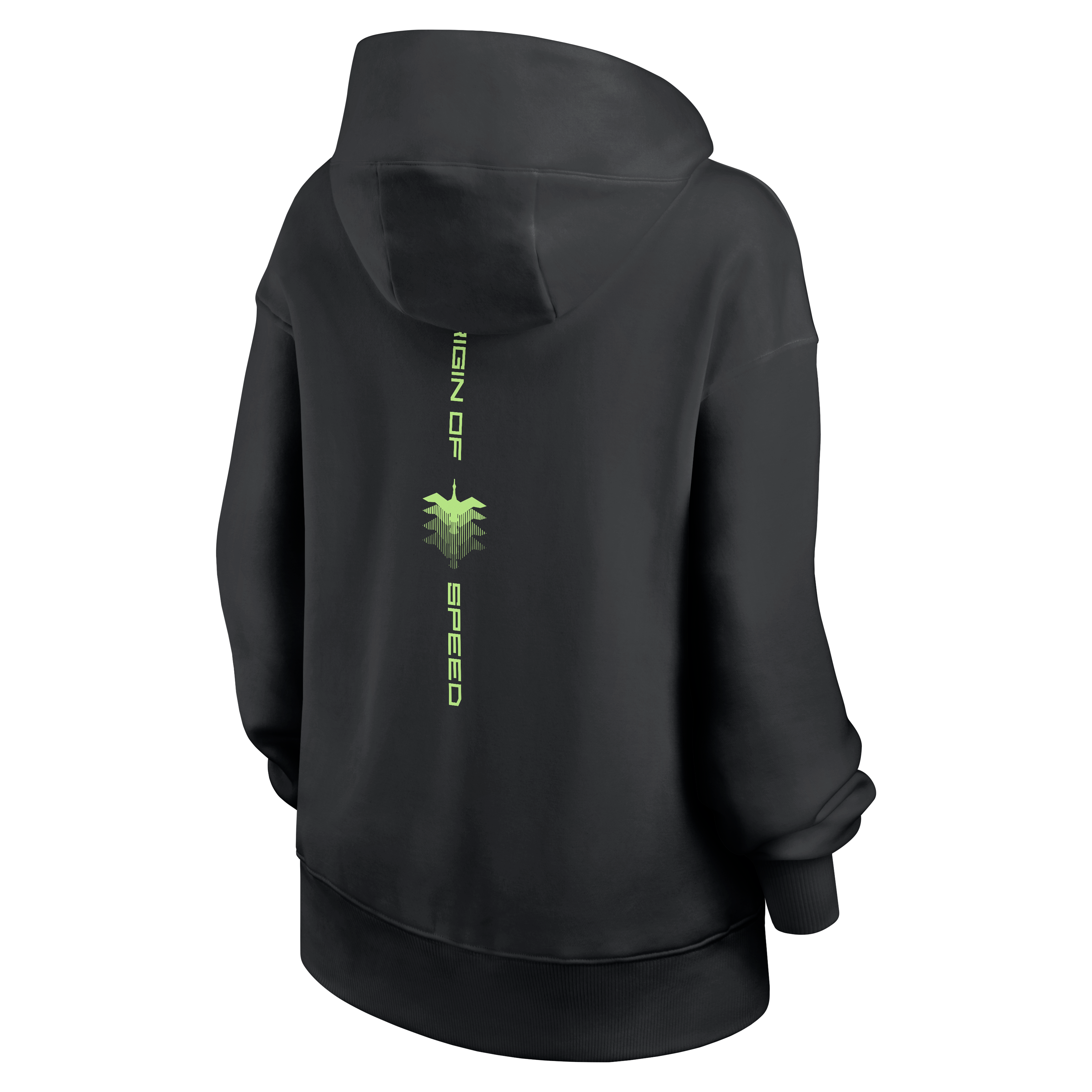 Sweat à capuche surdimensionné Nike Oregon Ducks Origin of Speed ​​Phoenix Legacy pour femme, noir