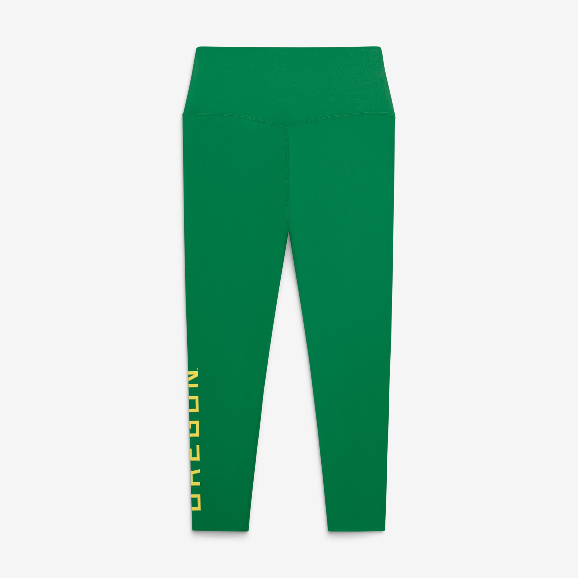 Leggings 7/8 Nike Zenvy vert Oregon Ducks pour femme, taille haute, technologie Dri-FIT