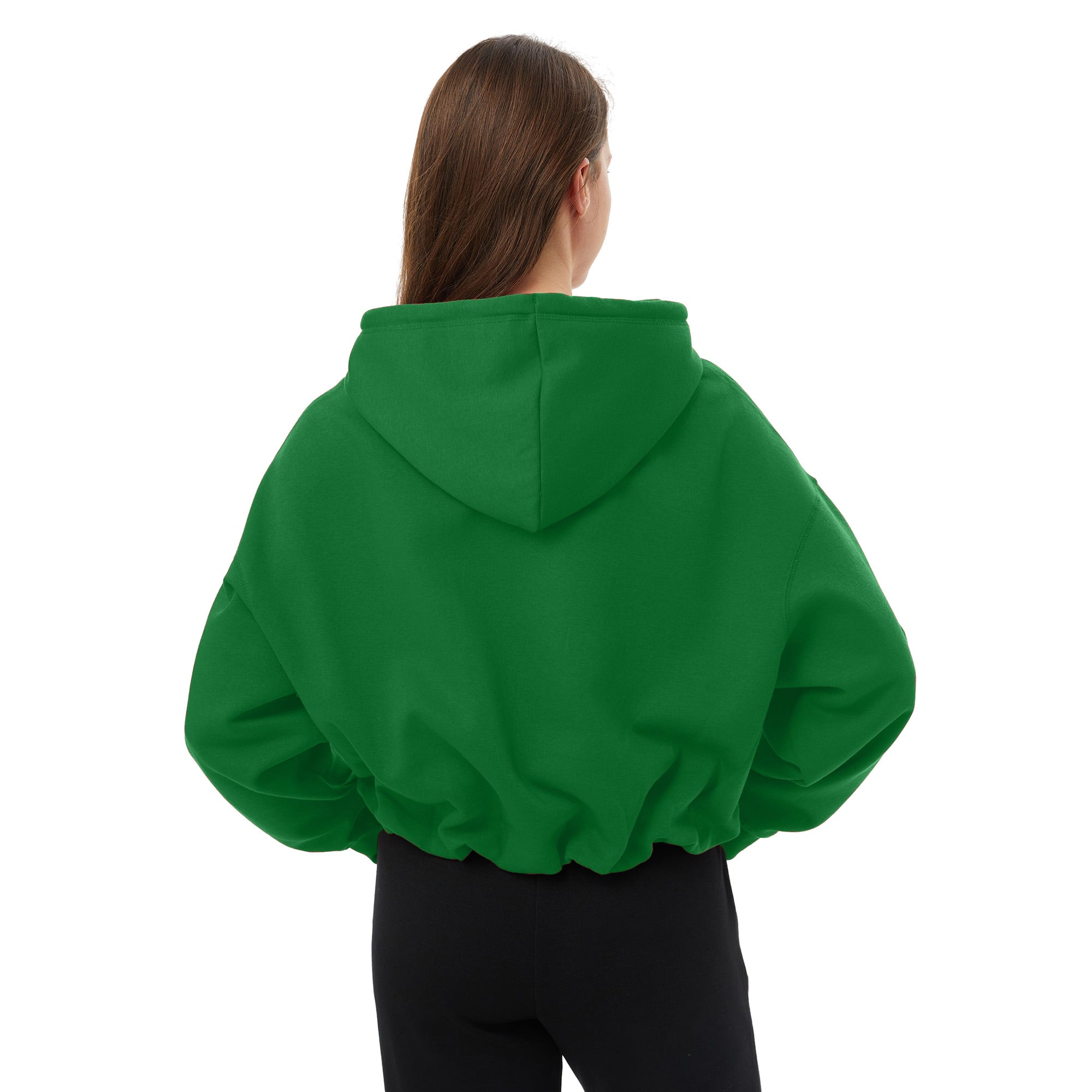 Sweat à capuche grande taille vert Oregon Ducks pour femme