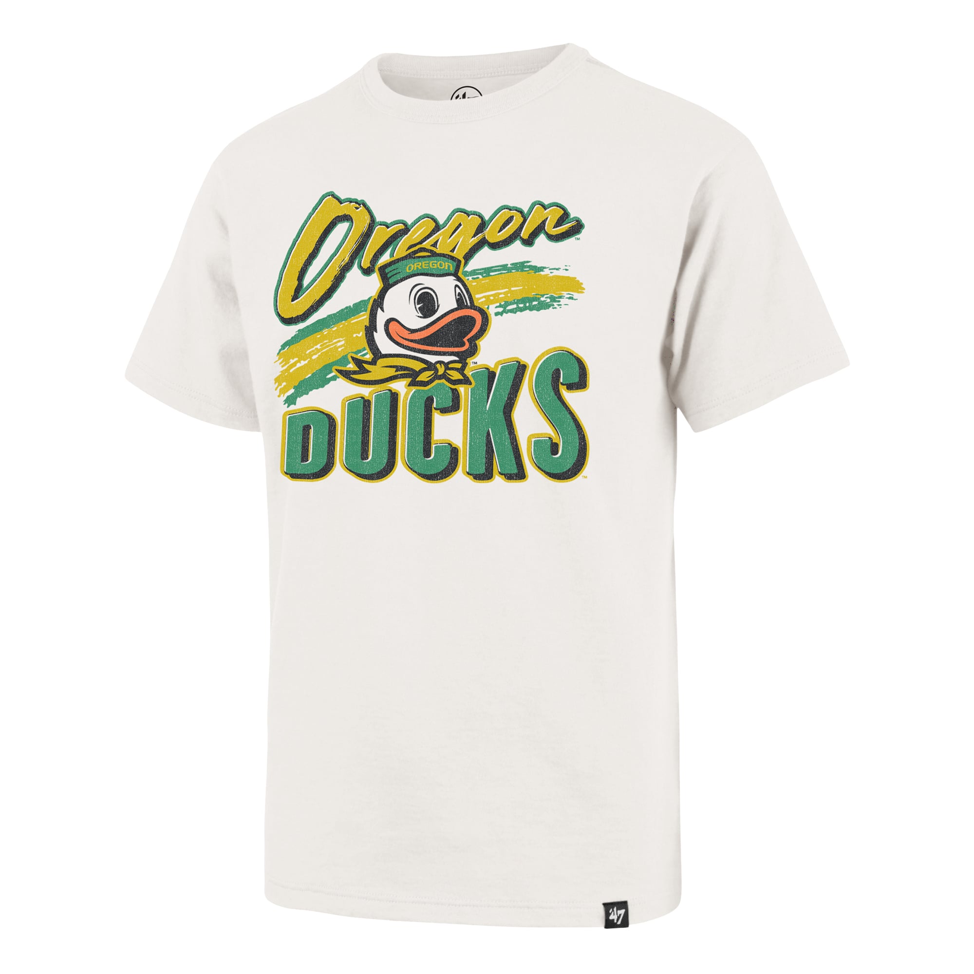 Youth '47 Cream Oregon Ducks Dime Time Franklin T-Shirt