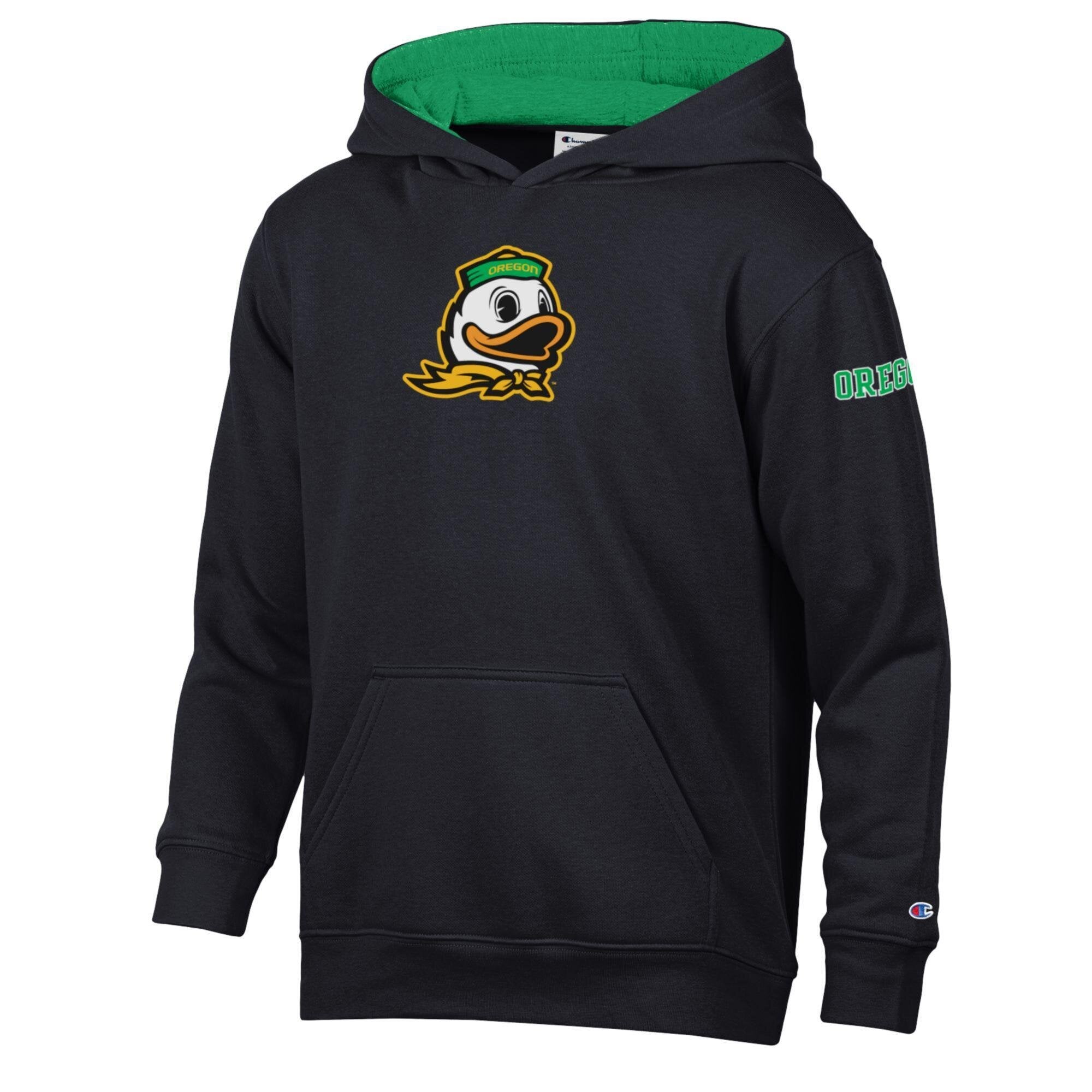 Sweat à capuche en polaire Youth Champion Black Oregon Ducks