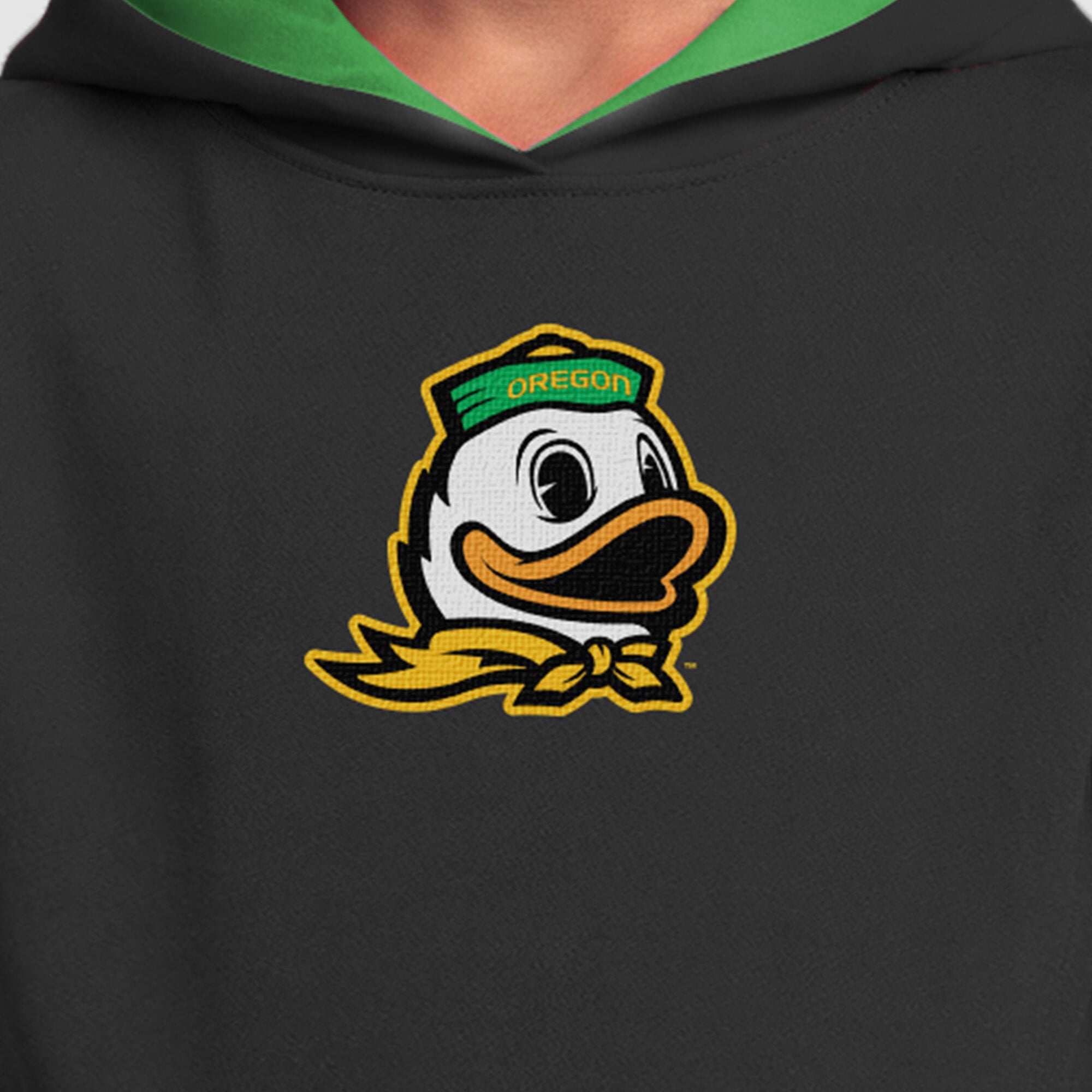 Sweat à capuche en polaire Youth Champion Black Oregon Ducks