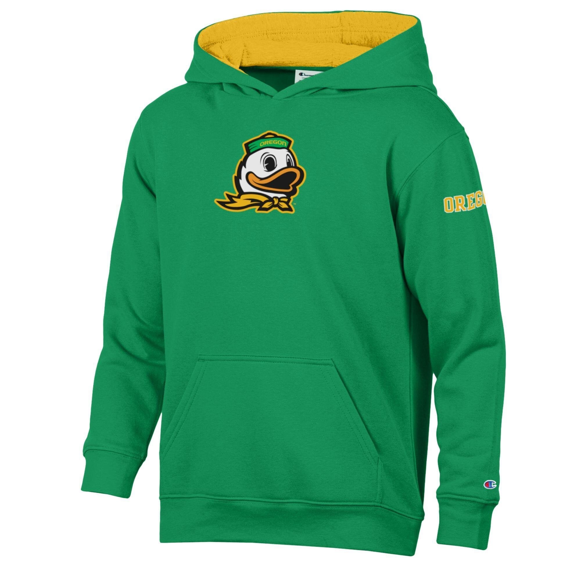 Sweat à capuche en polaire vert Youth Champion Oregon Ducks