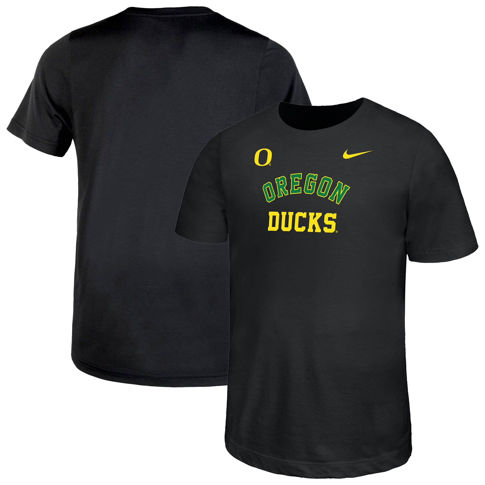 Youth Nike Black Oregon Ducks Legend Dri-FIT T-Shirt