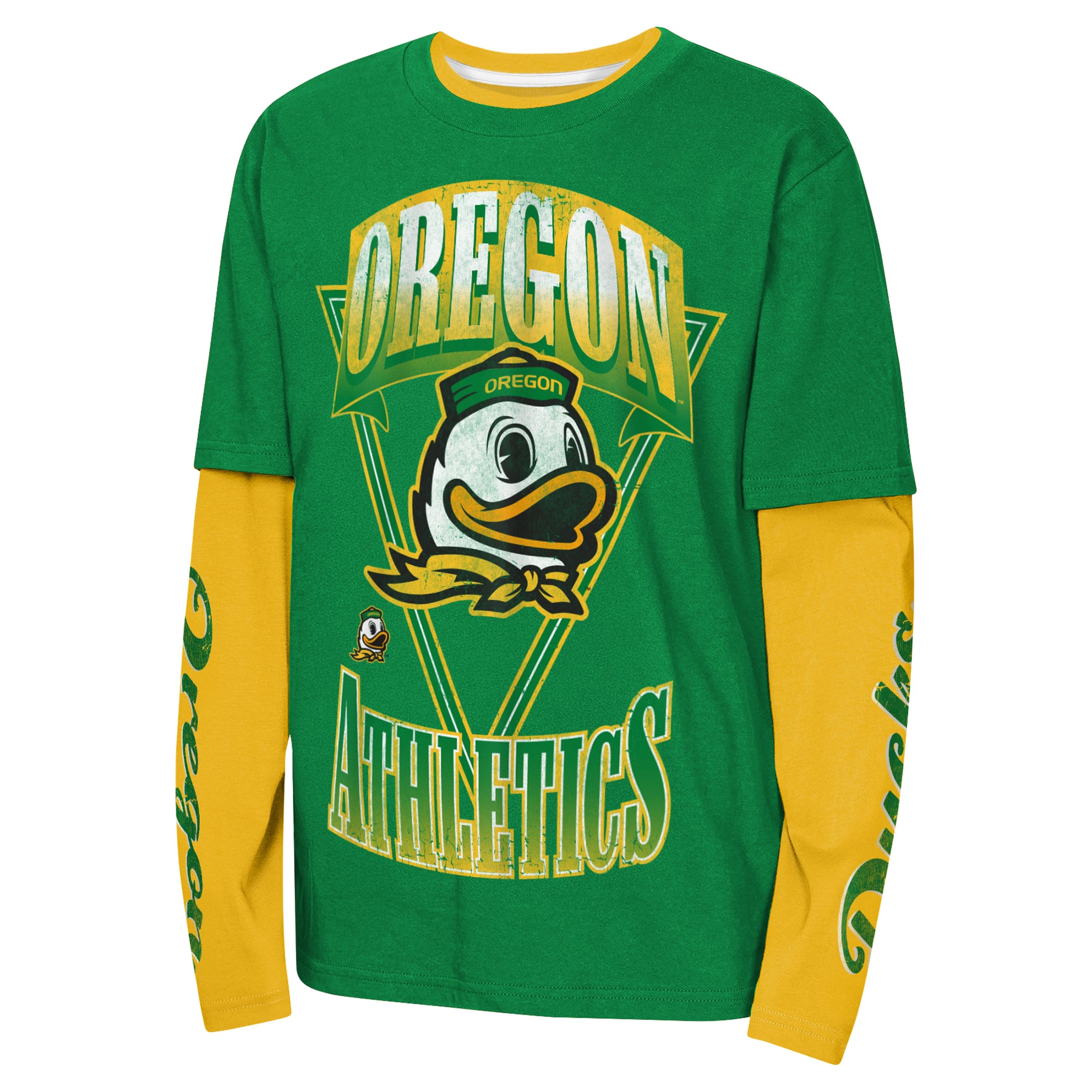 Ensemble de t-shirts et maillots bain pour jeunes Outerstuff Green Oregon Ducks