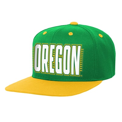  Oregon Ducks Outerstuff Youth Deadstock Snapback Hat - Green