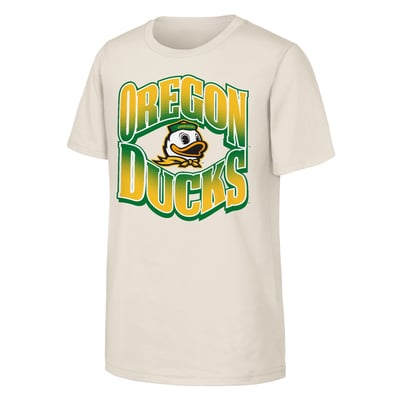  Oregon Ducks Outerstuff Youth Collegiate T-Shirt - Natural