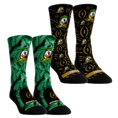  Oregon Ducks Rock Em Youth 2025-26 College Football Playoff Two-Pack Crew Sock Set
