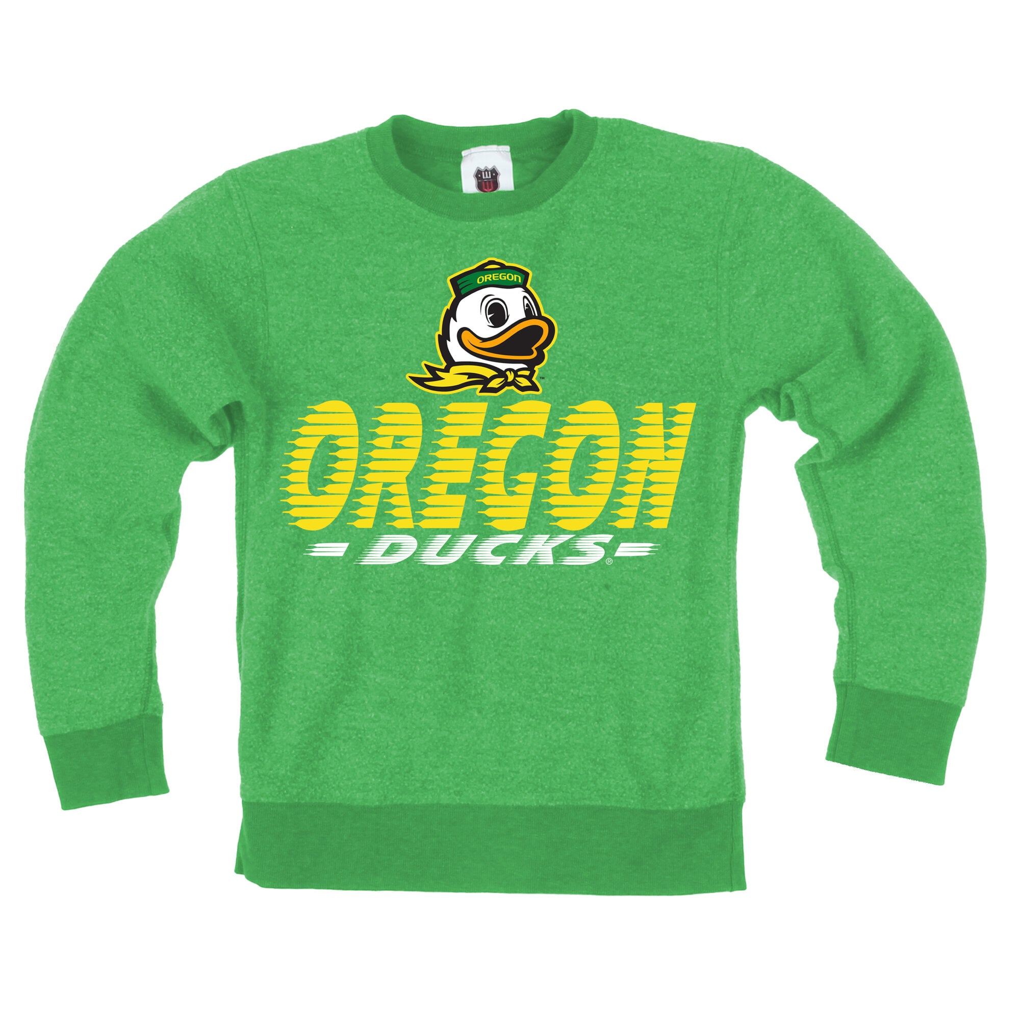 Sweat-shirt réversible Wes & Willy Green Oregon Ducks pour jeunes