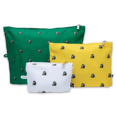 Oregon Ducks ZooZatz 3-Pack Pouch Set