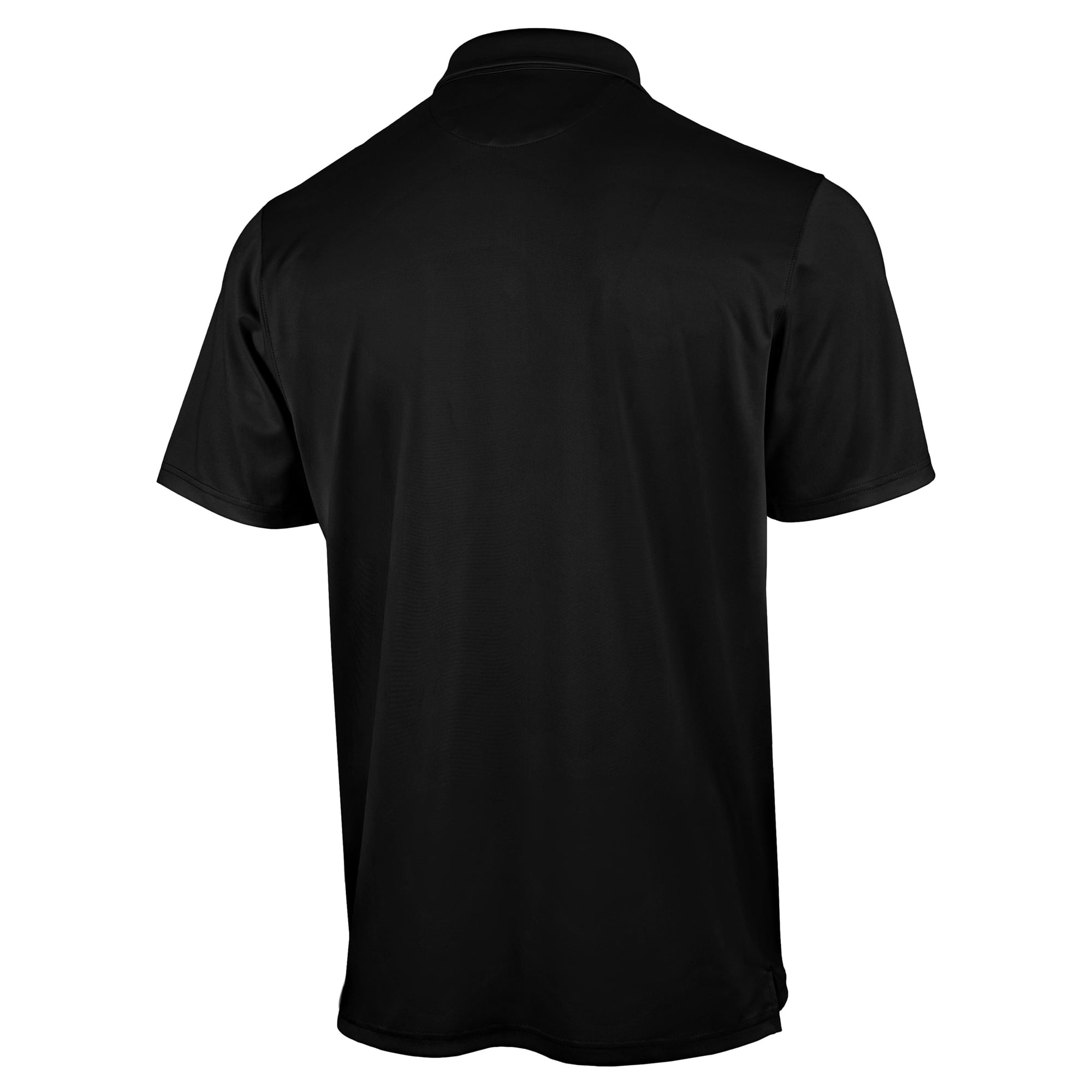 Men's Antigua Black Oregon State Beavers Unshakeable Solid Polo