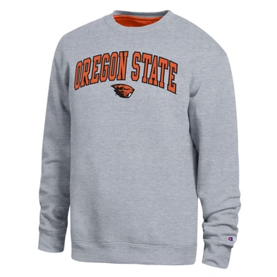 Oregon State Beavers Champion Arch Sweatshirt - Heather Gray
