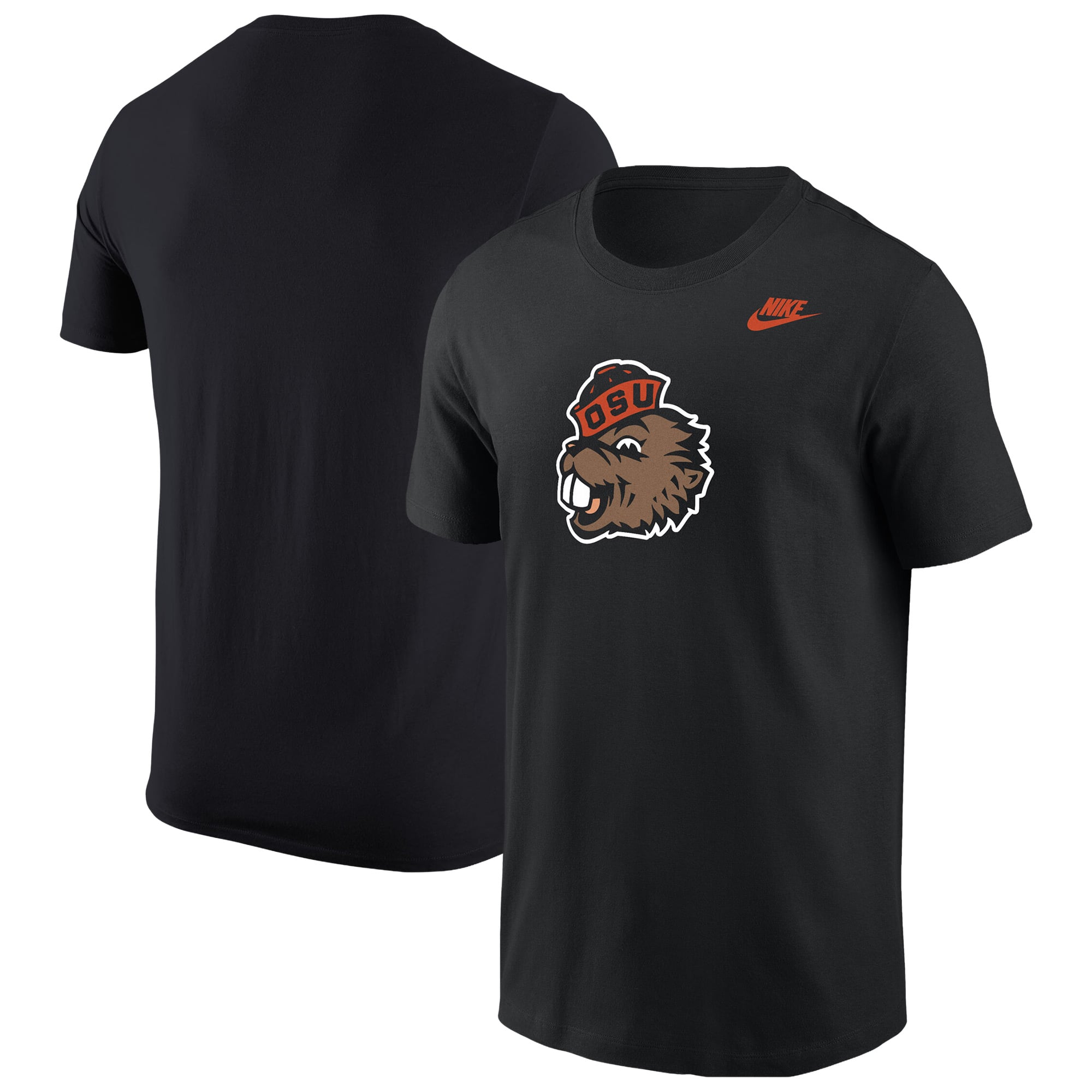 T-shirt Nike noir pour homme Oregon State Beavers Core