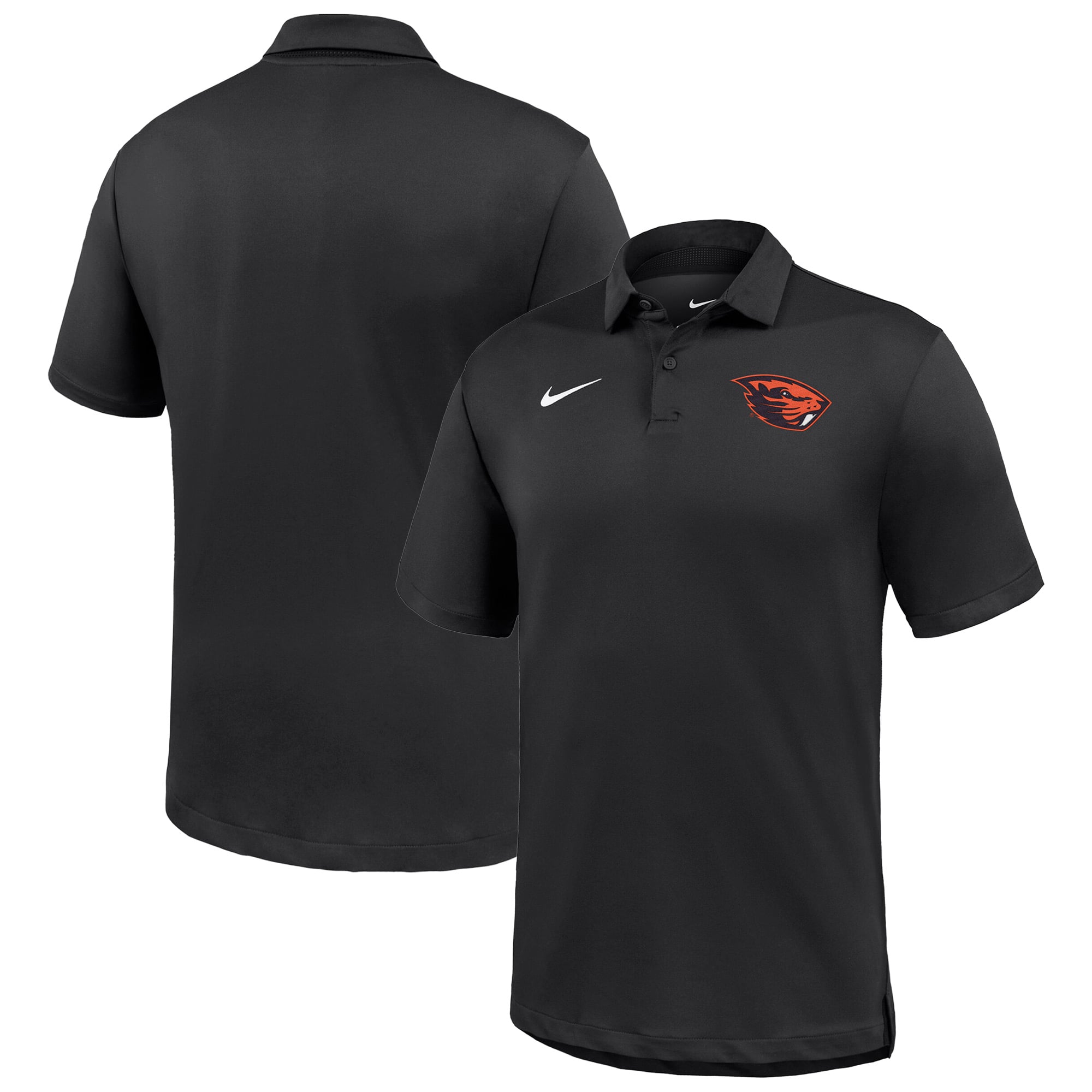 Polo Nike Dri-FIT Tour noir pour homme, Oregon State Beavers